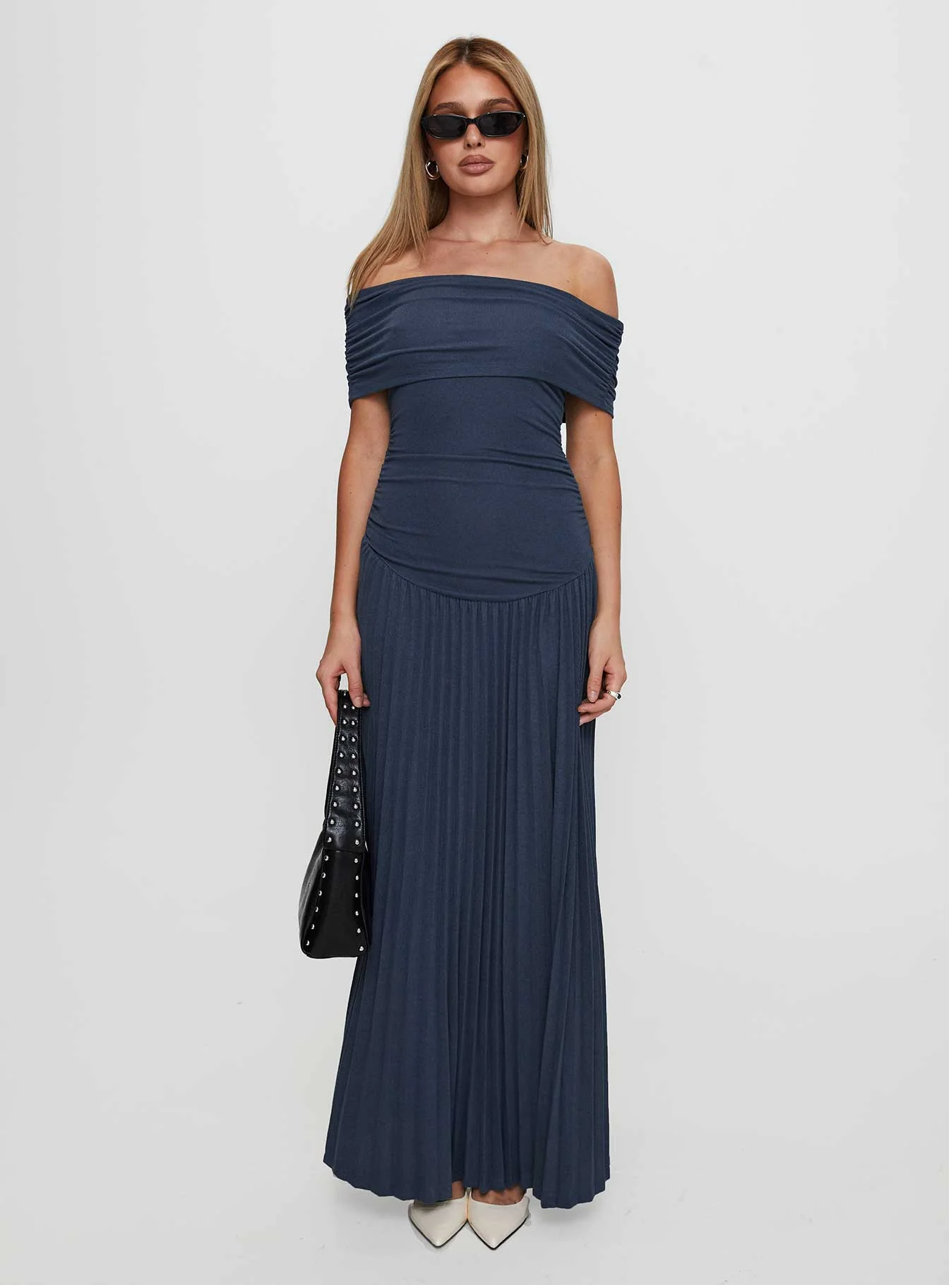 Field Of Dreams Maxi Dress Navy