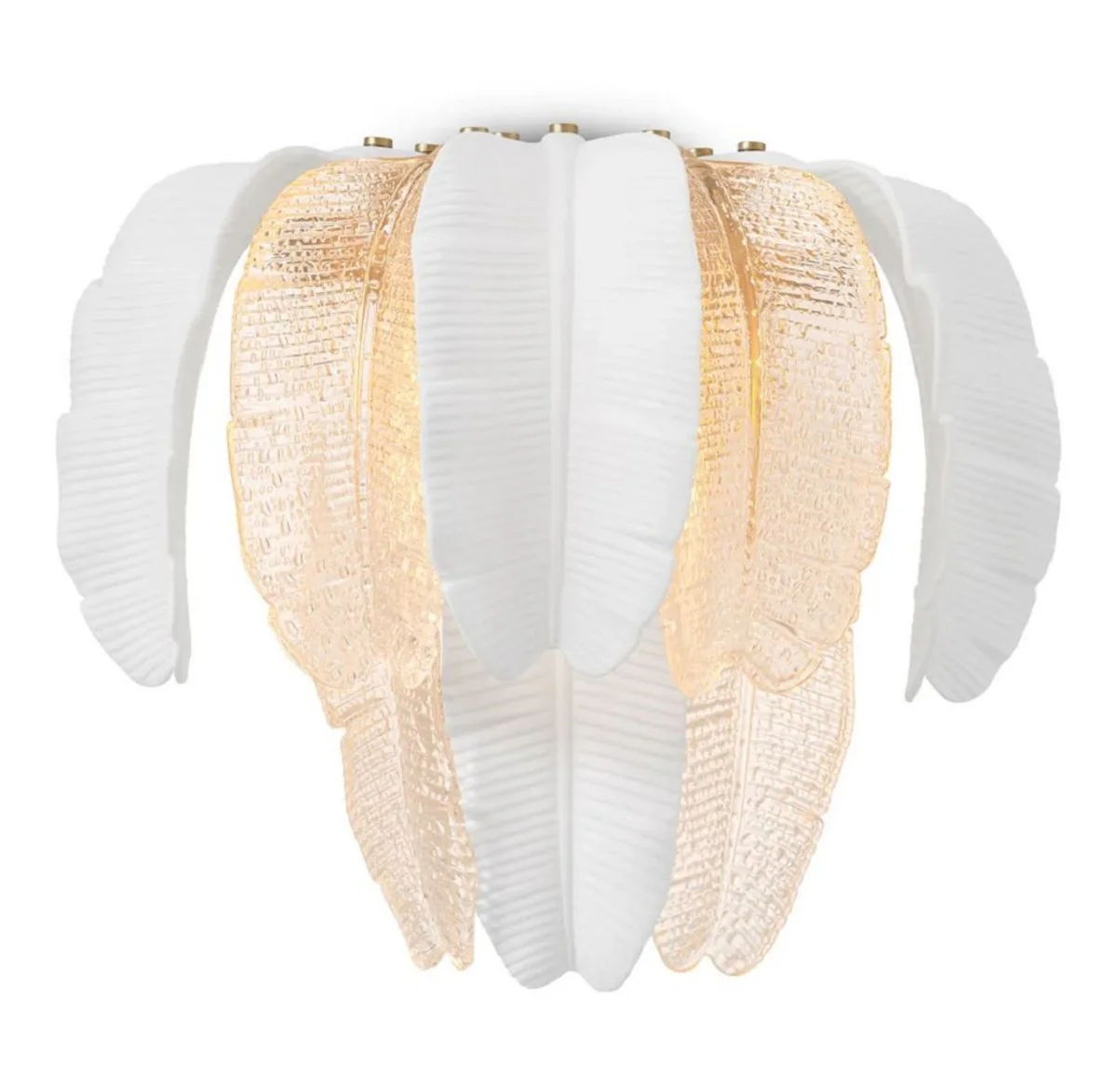 Luxury wall light white 45 x H. 35.5 cm - Luxury Lights