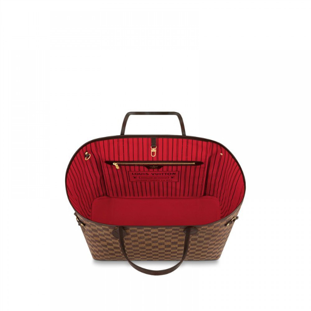 L Damier Ebene Canvas Neverfull GM N41357