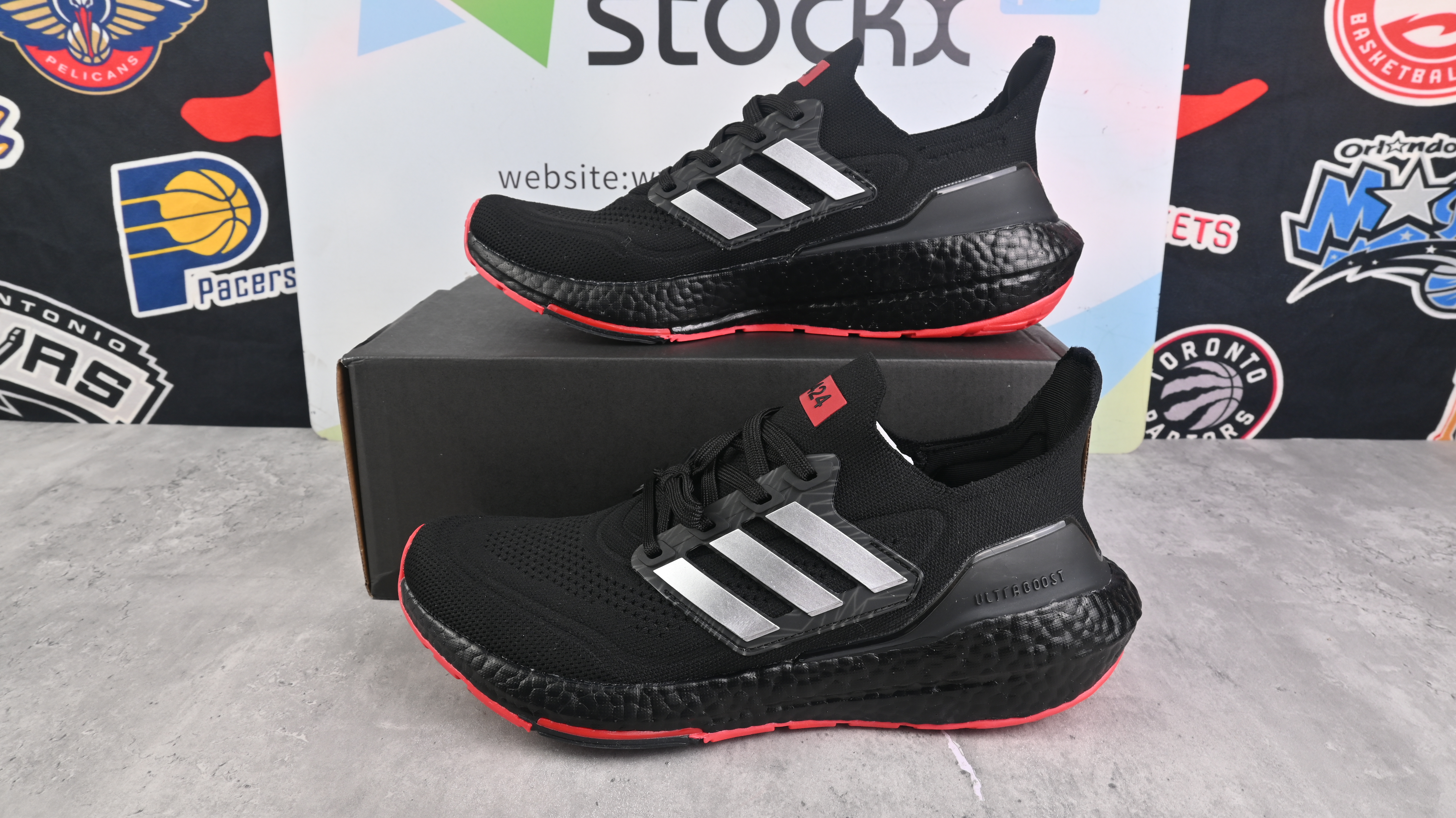adidas Ultra Boost 21 424 Arsenal GV9716 - Sneaker Replica Workshop