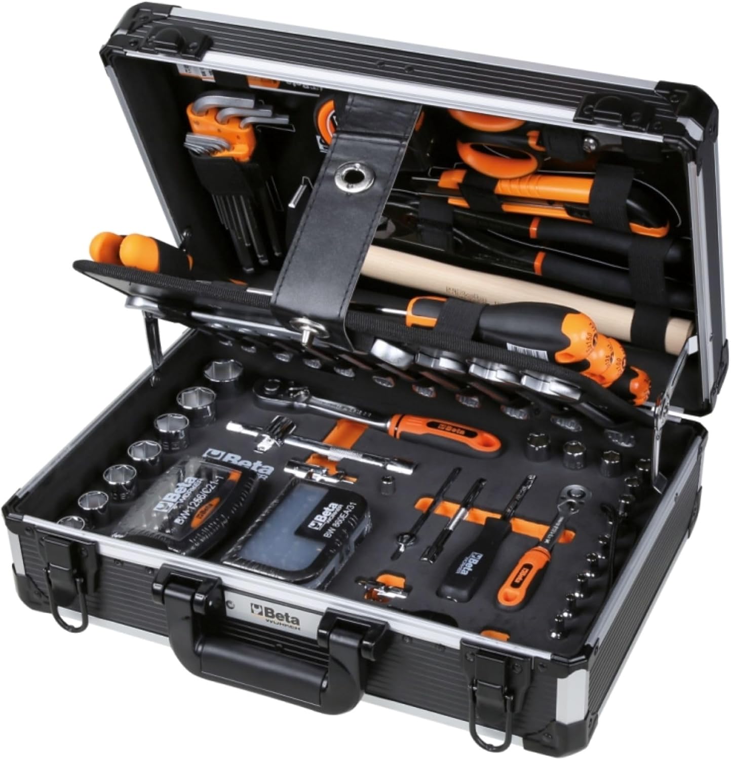 Beta BW 2054E-128 �?Valigia in Plastica con Assortimento di 128 Utensili per Manutenzione Generale