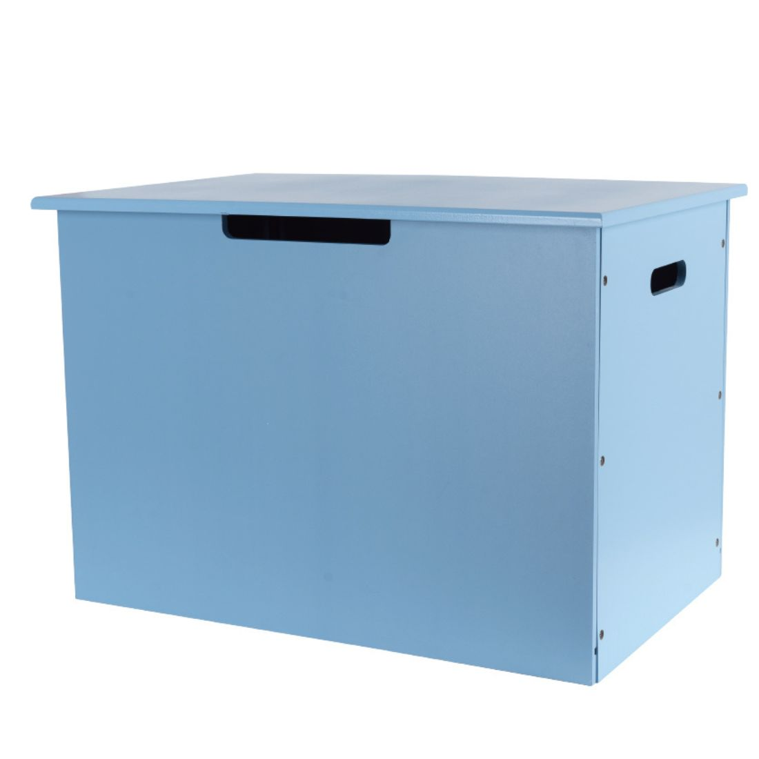 Opbergbox van hout blauw