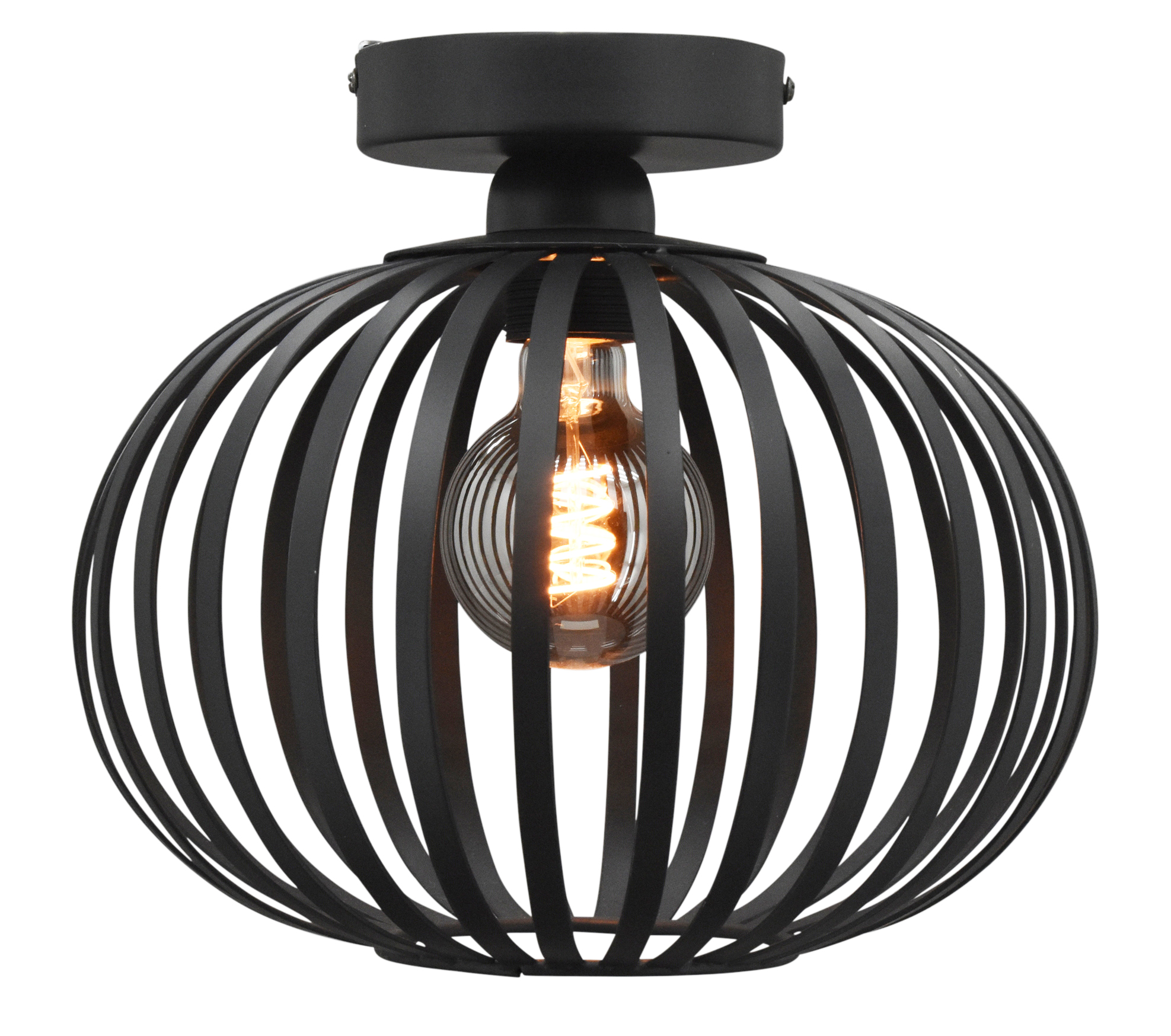 Plafonniere Lido small black