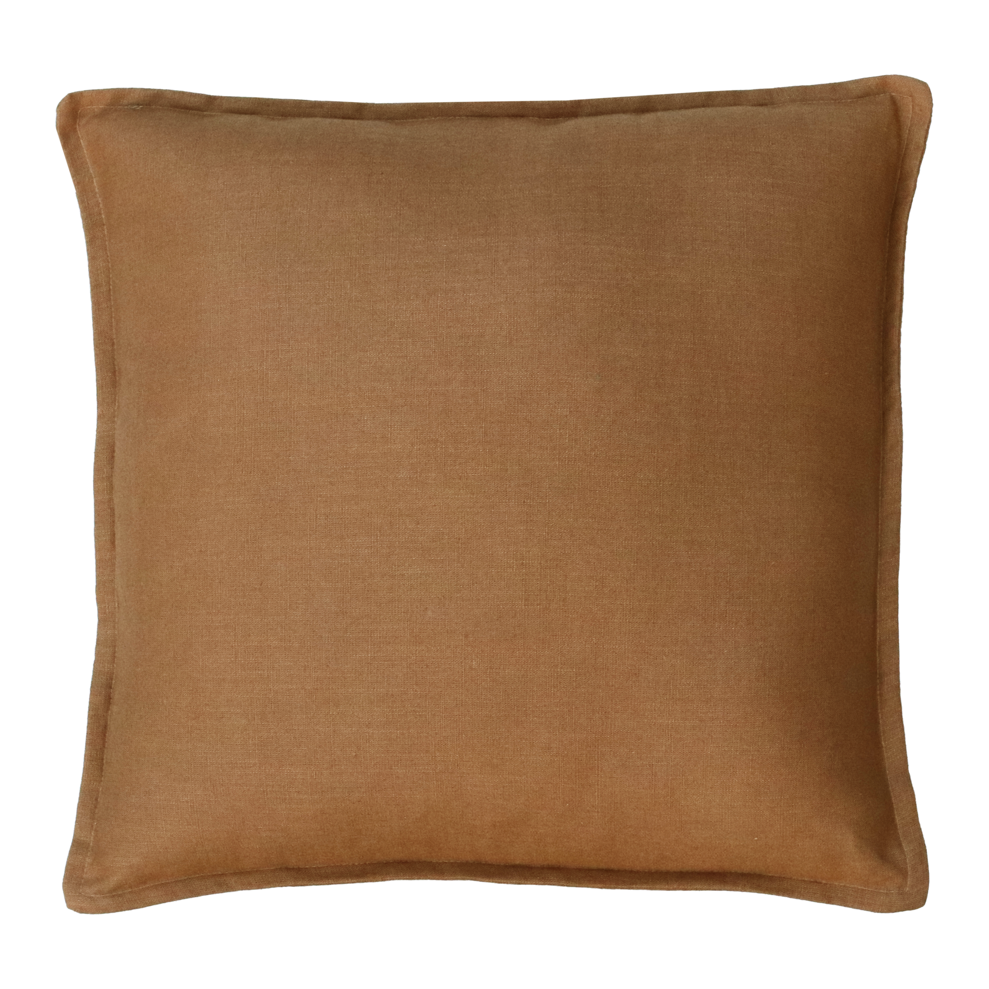 Sierkussen grof linnen mocha mousse 48x48 cm
