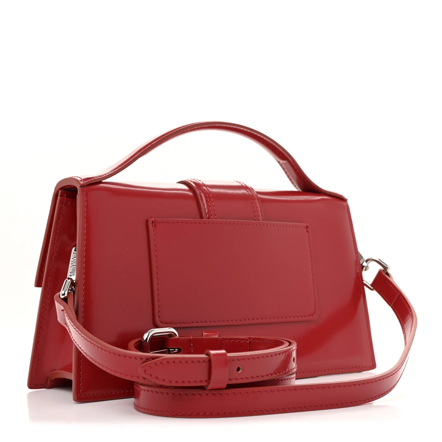 Glazed Calfskin Le Grand Bambino Red - Top Club