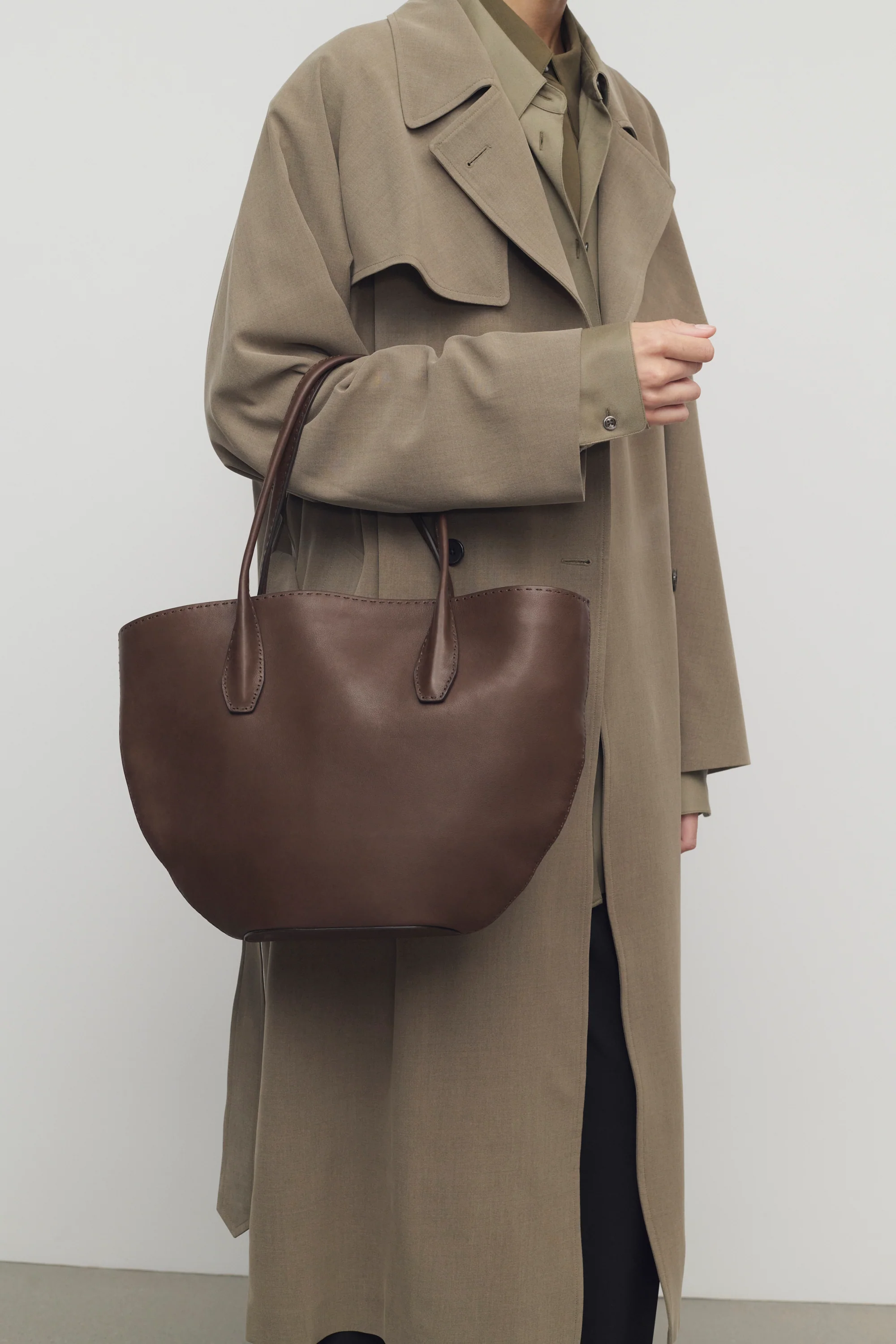 Alger Tote Bag in Leather - Top Club