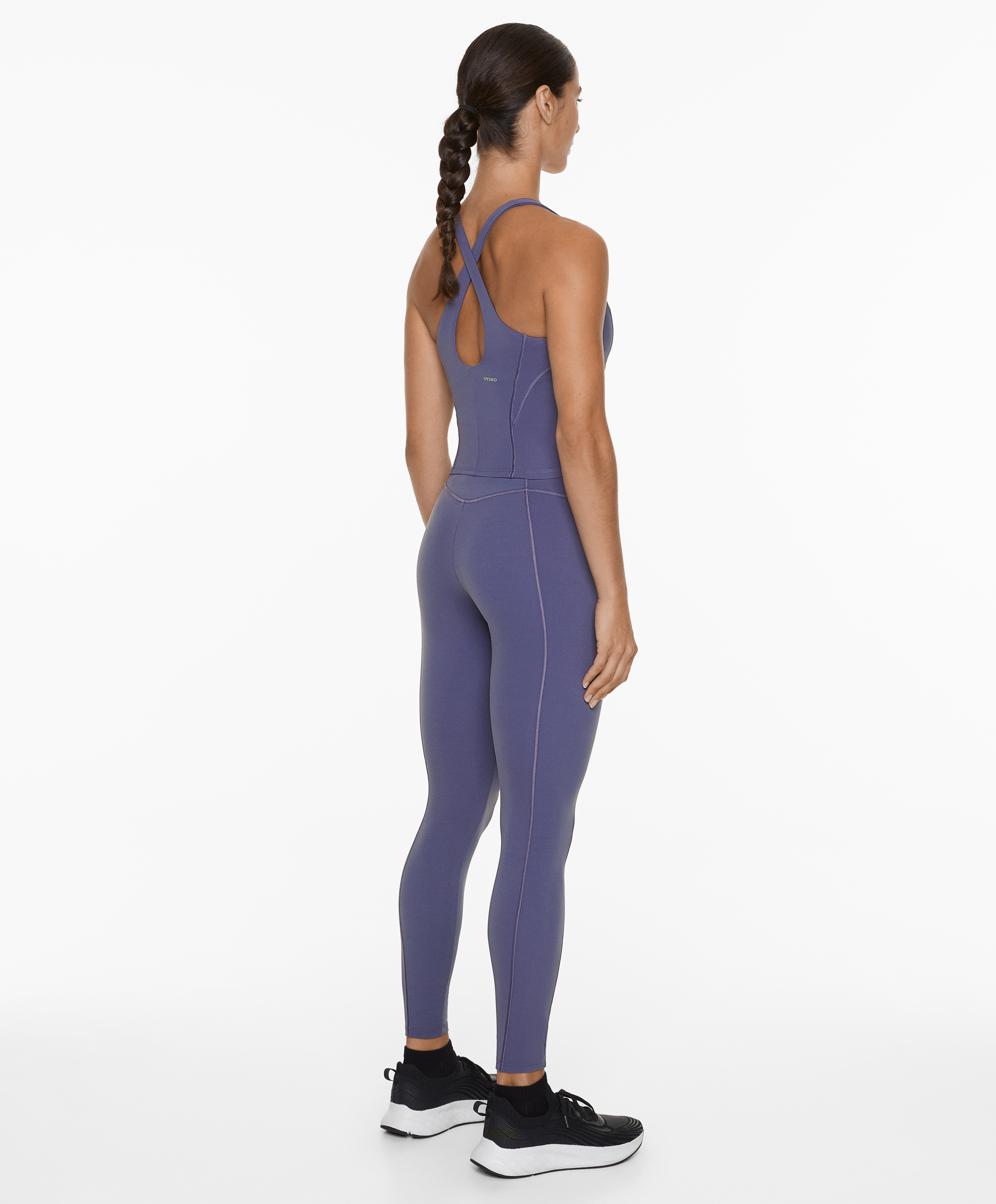 OYSHO Comfortlux tank top with overlocking detail