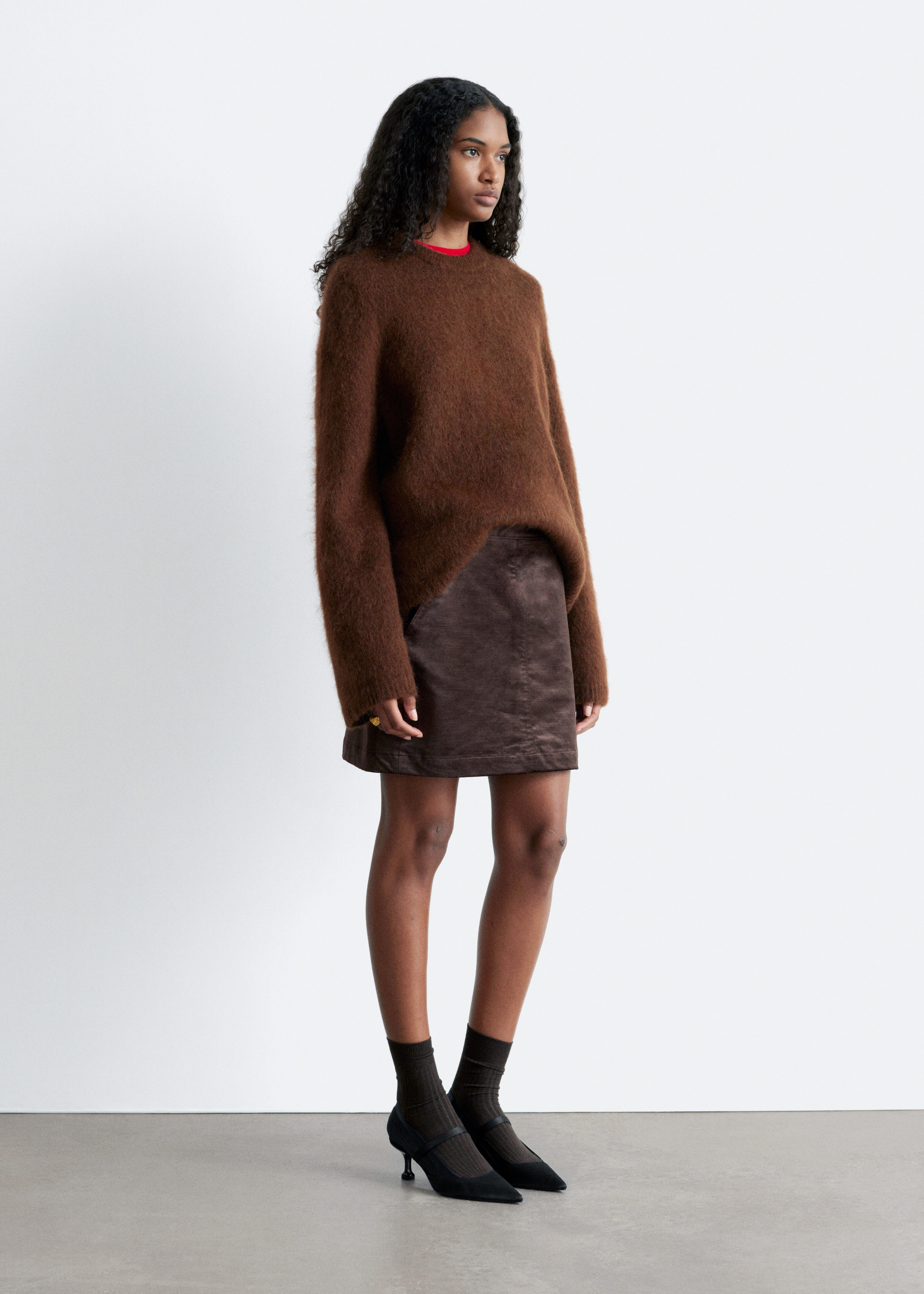 & Other Stories MOHAIR-BLEND JUMPER