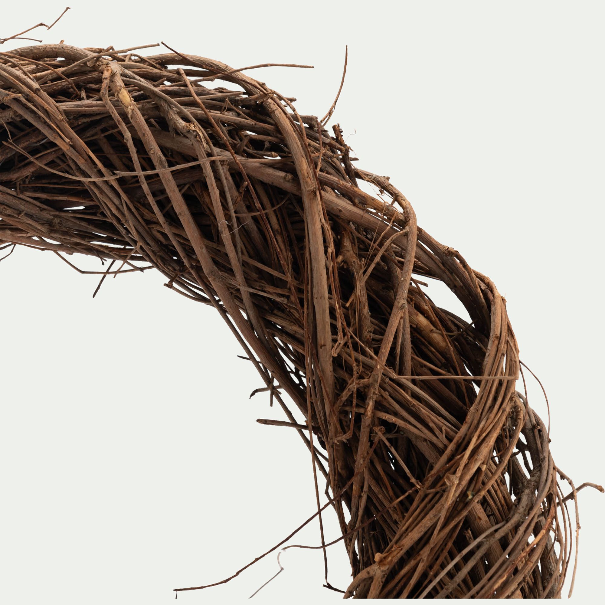 COPAN - Couronne de Noël à décorer d40cm - naturel