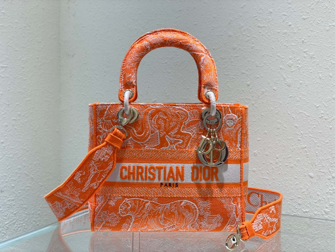 CD Medium Lady D Lite Bag - Top Club