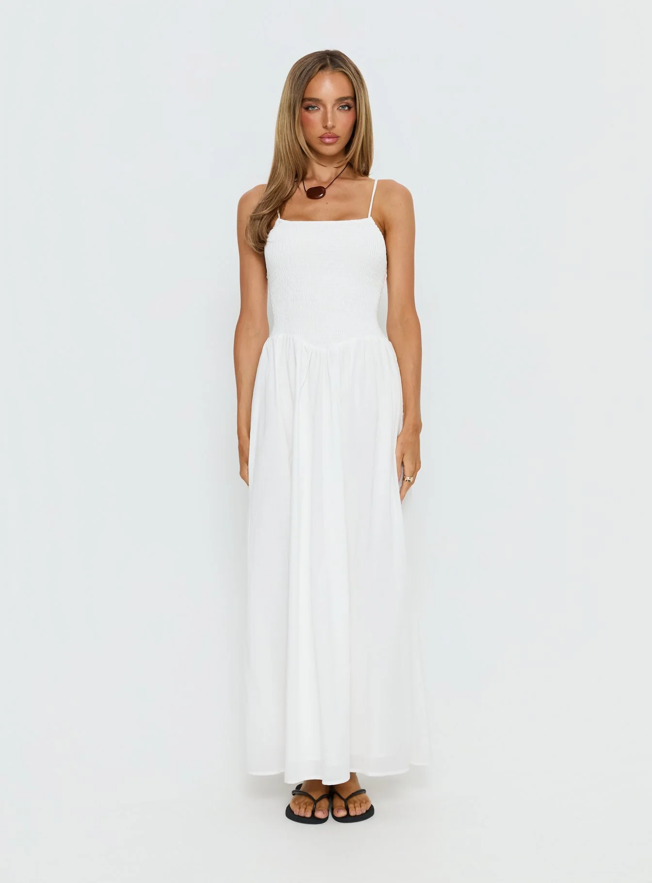 Carys Maxi Dress White