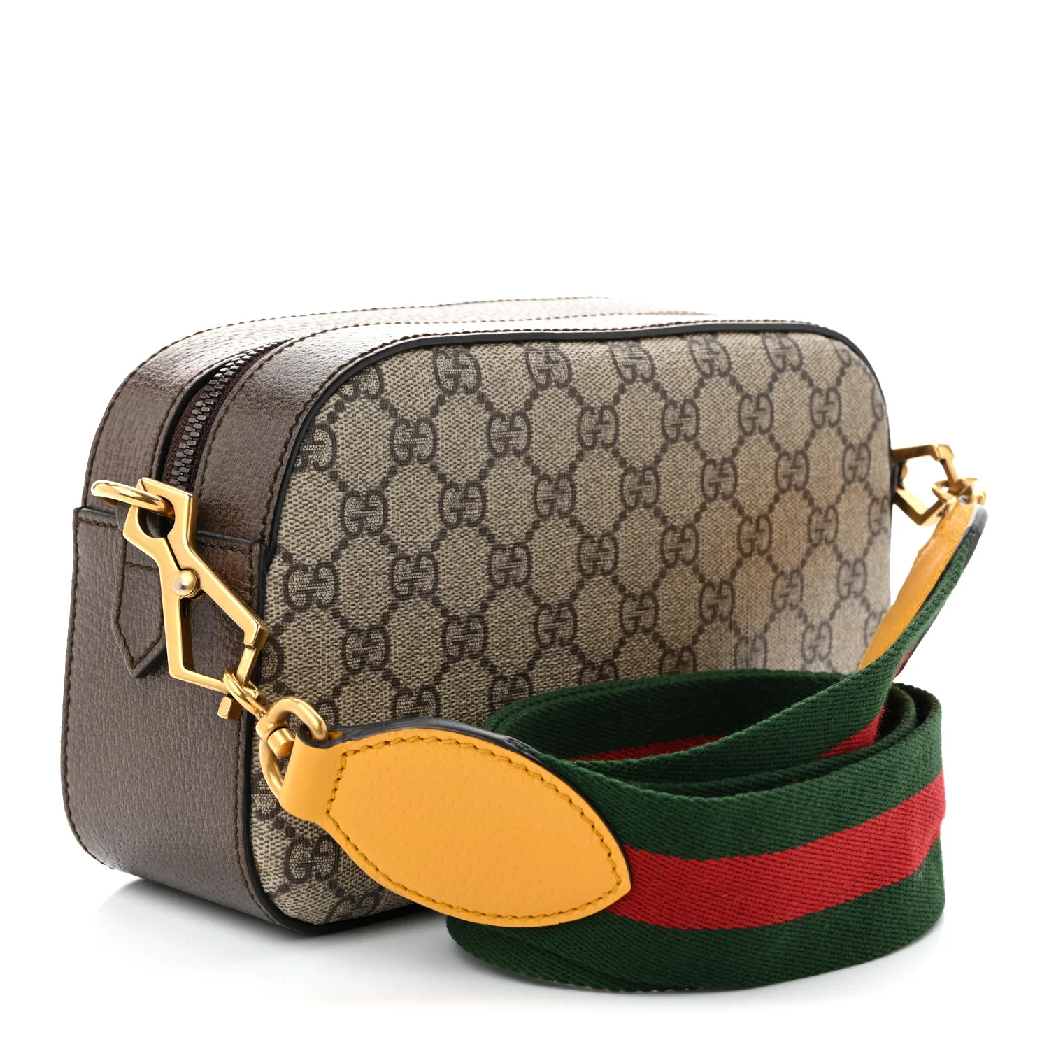 GG Supreme Monogram Web Neo Vintage Shoulder Bag Beige New Acero Crop - Top Club