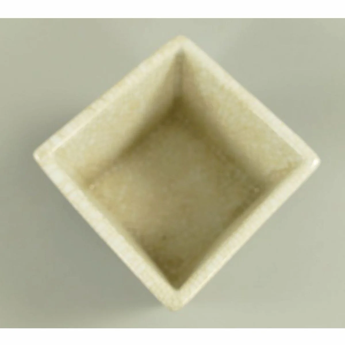 Baroque porcelain sugar bowl with lid cream / blue / brass 10 x 10 x H. 13 cm