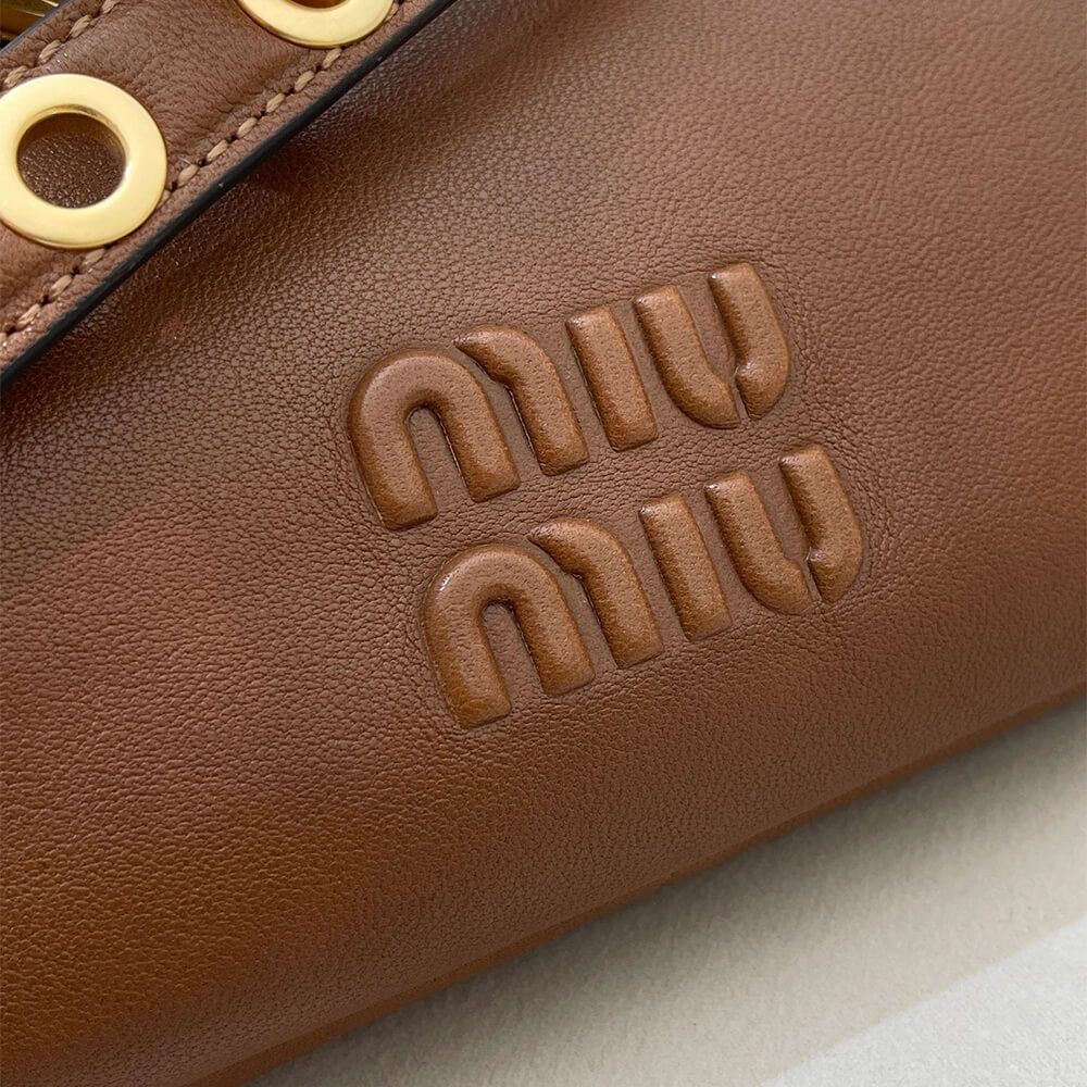 MIUMIU Medium Aventure nappa leather bag(HIGH-END GRADE) - Top Club