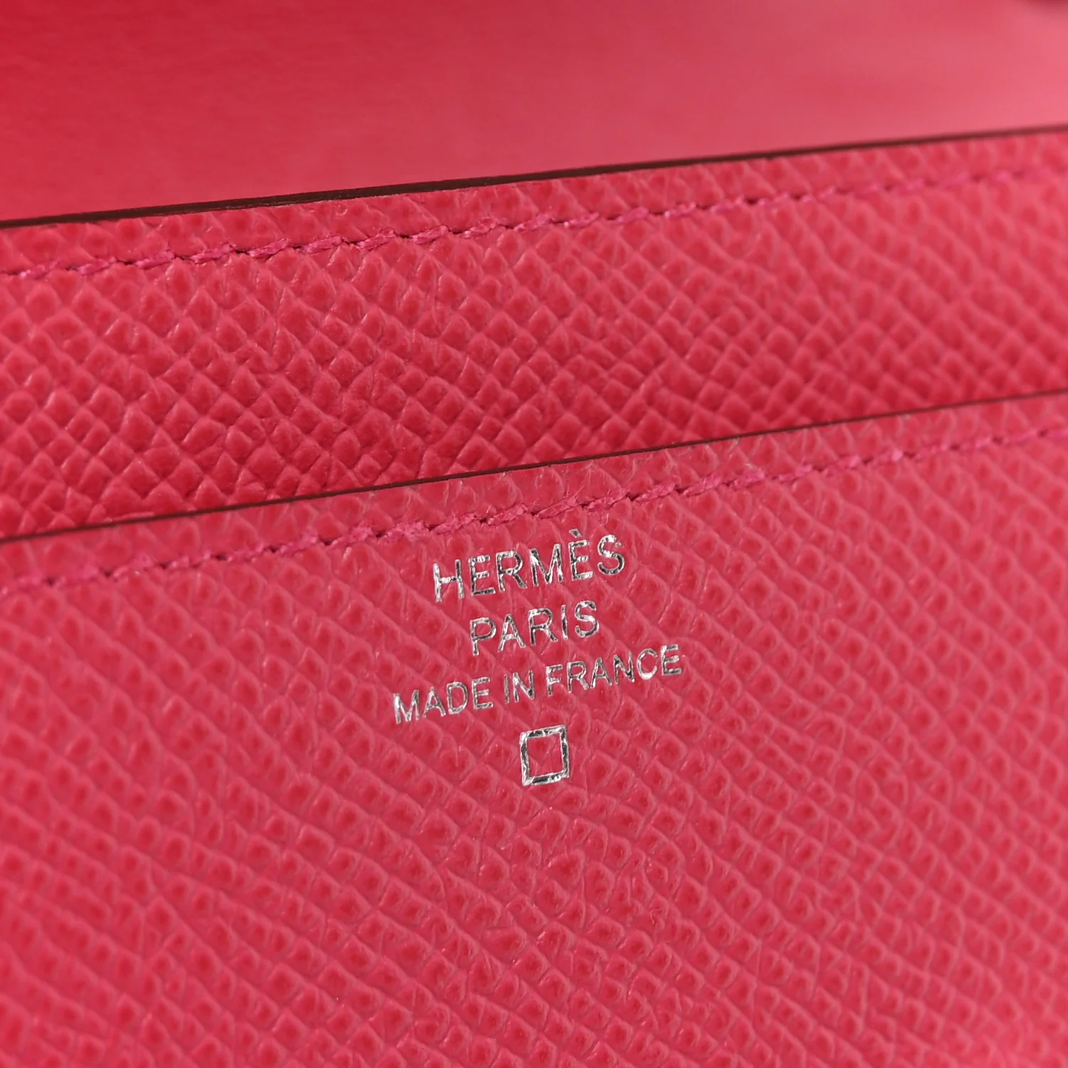 Epsom Alligator Lizard Constance Wallet To Go Rose Extreme - Top Club