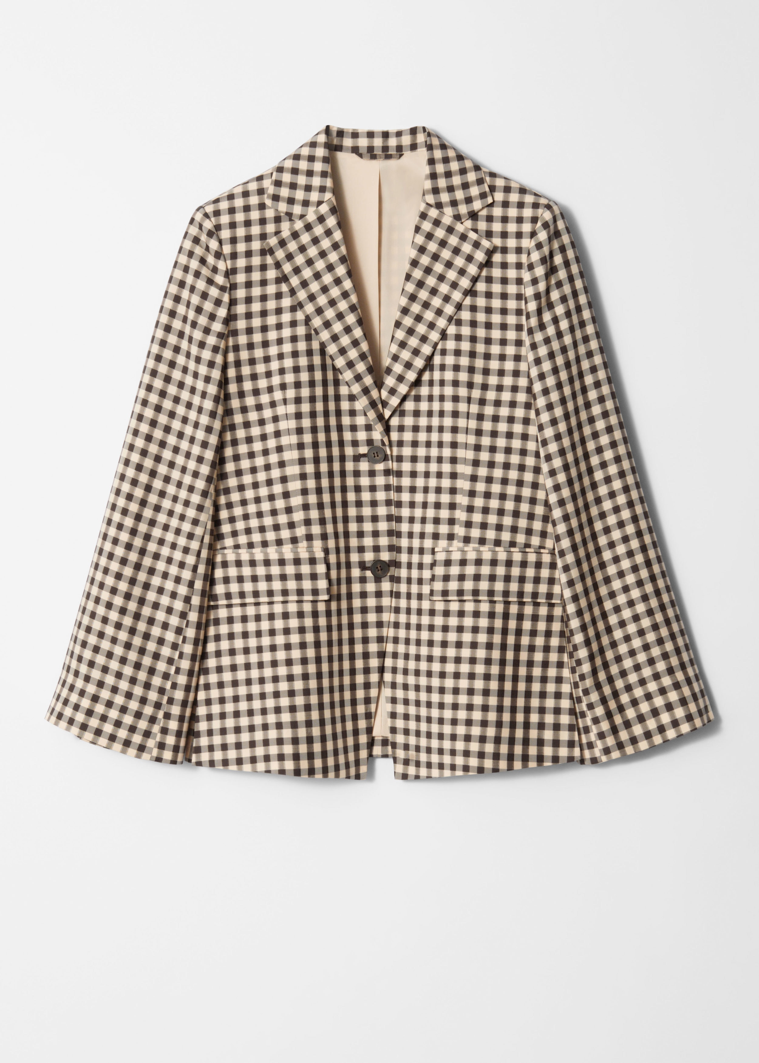 & Other Stories CHECKERED BLAZER