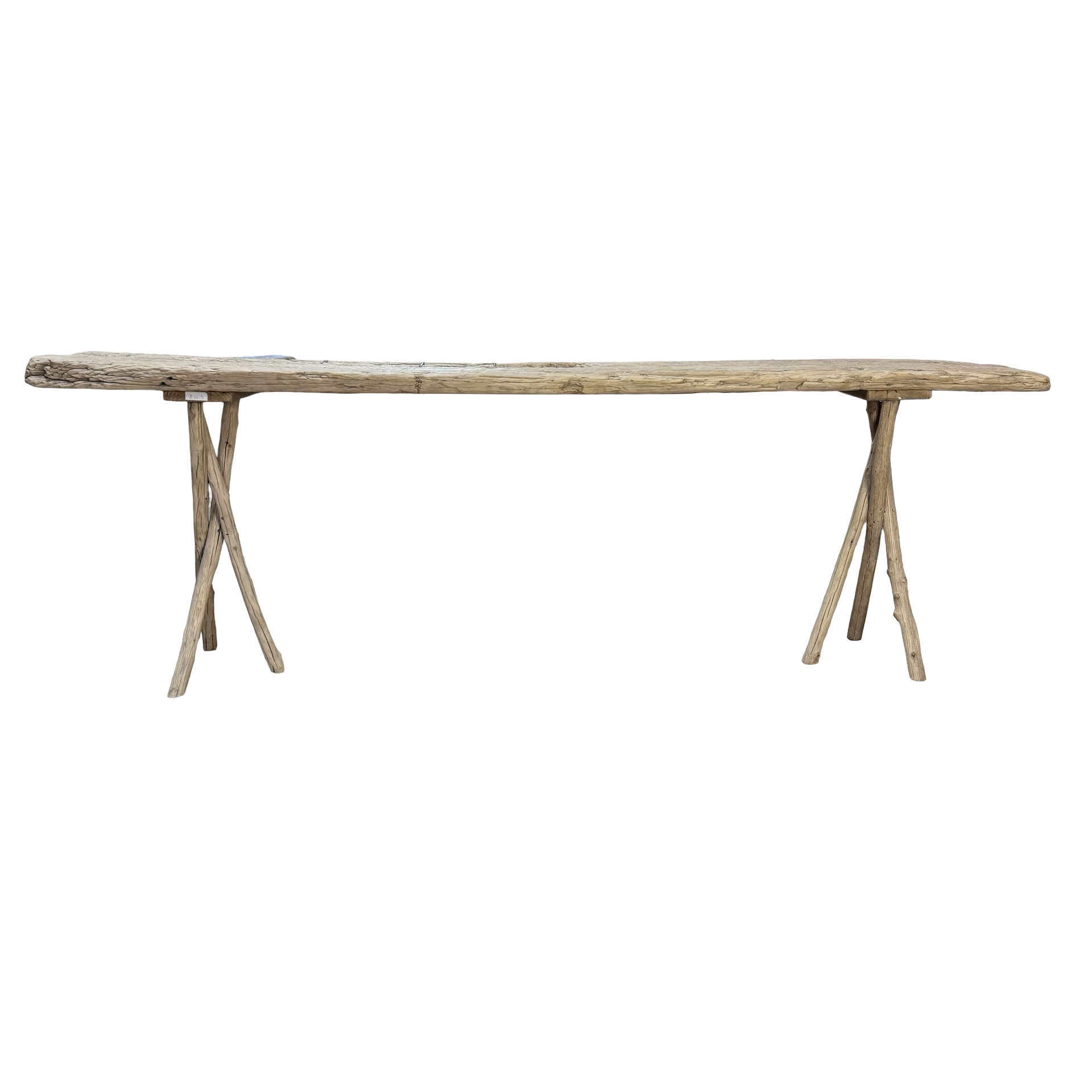 Console stronkpoot naturel uniek