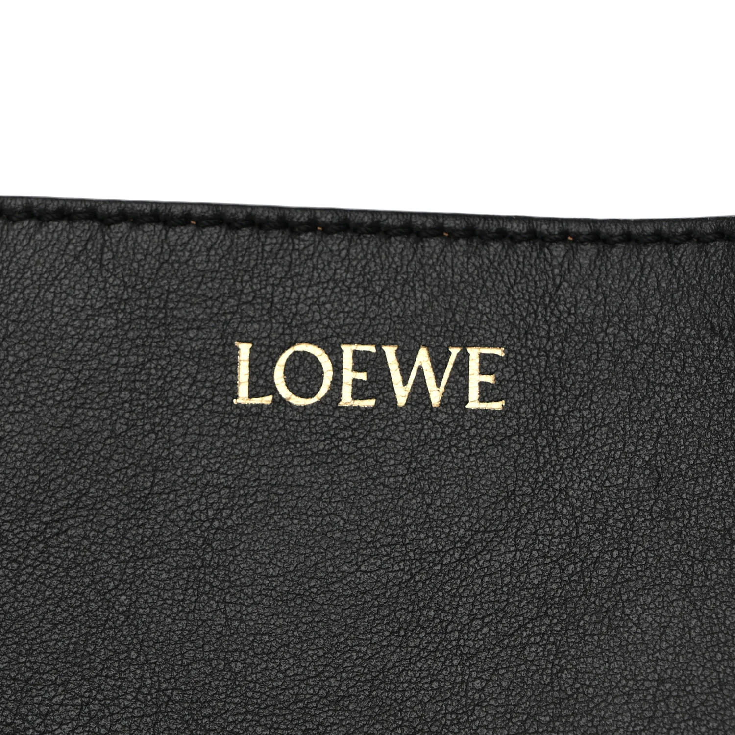 Shiny Calfskin Medium Puzzle Fold Tote Black - Top Club