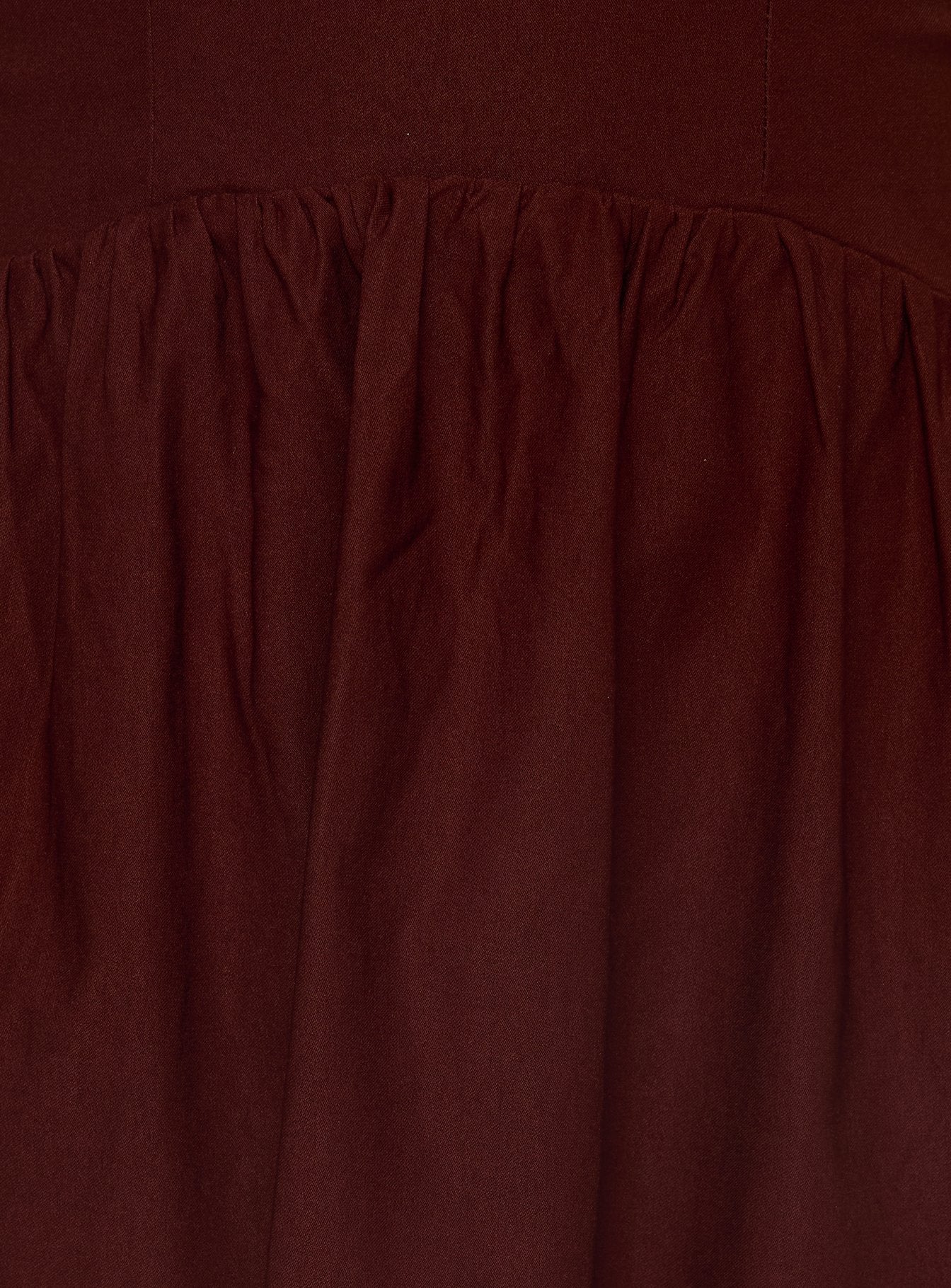 Evrae Strapless Playsuit Brown