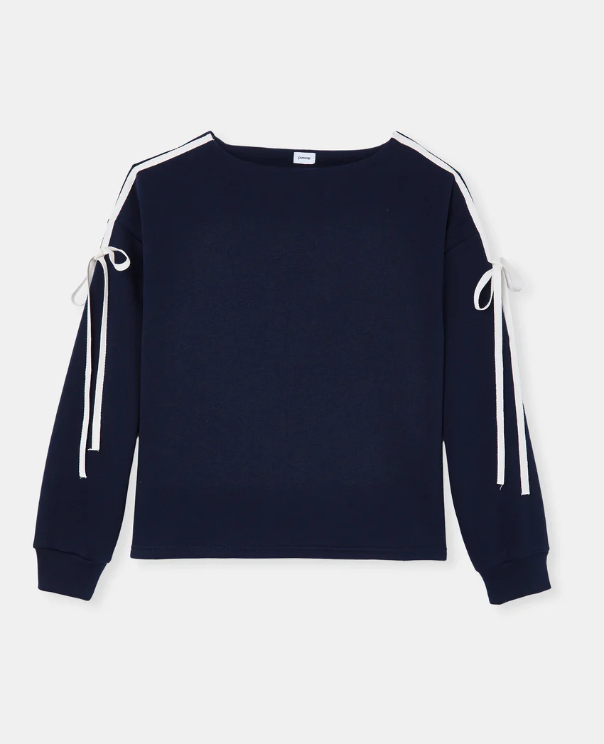 Pimkie Sweat ample avec détail nœuds sur les manches