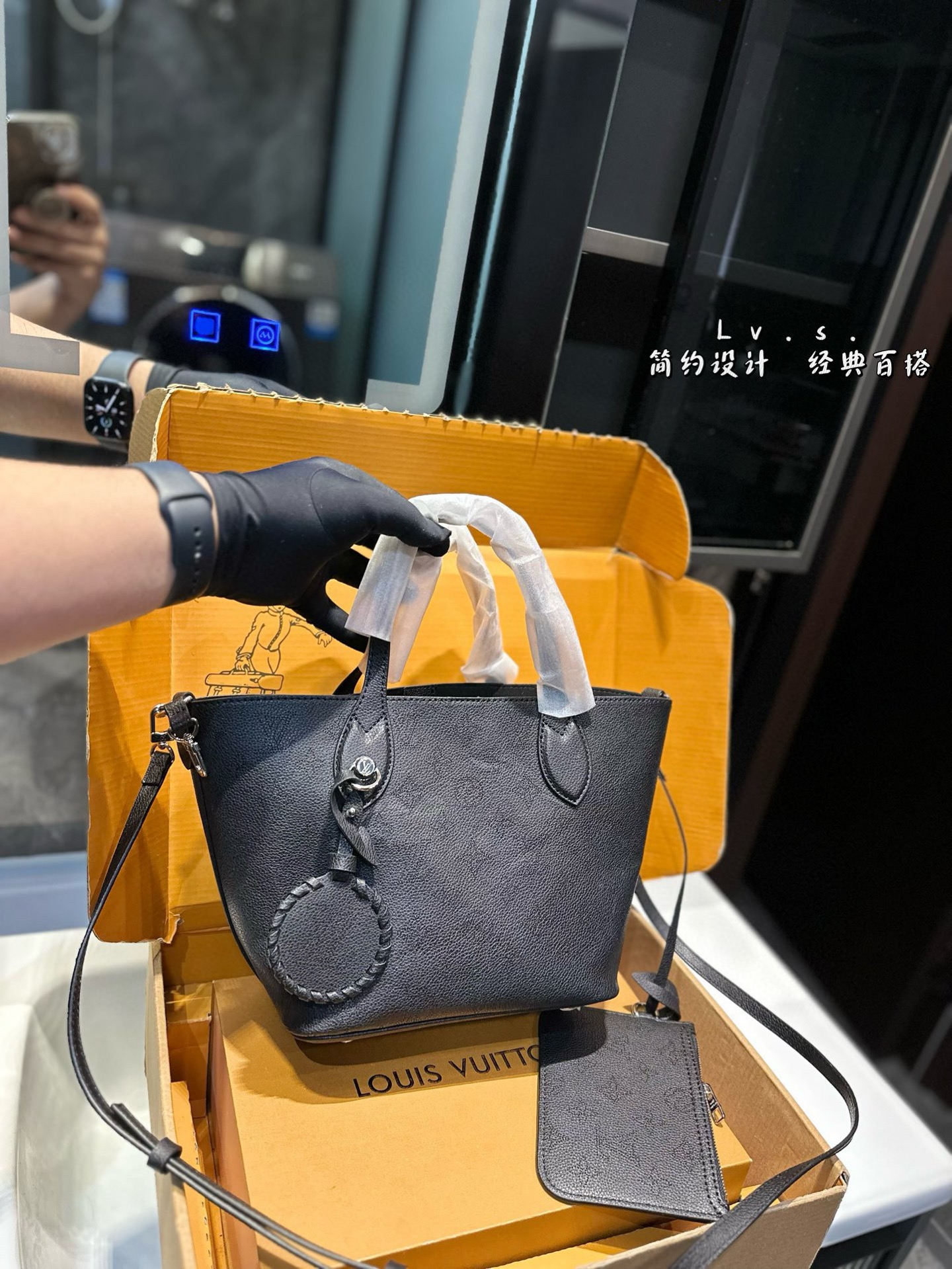 louis new arrival tote bucket bag size:21 * 20cm - Top Club