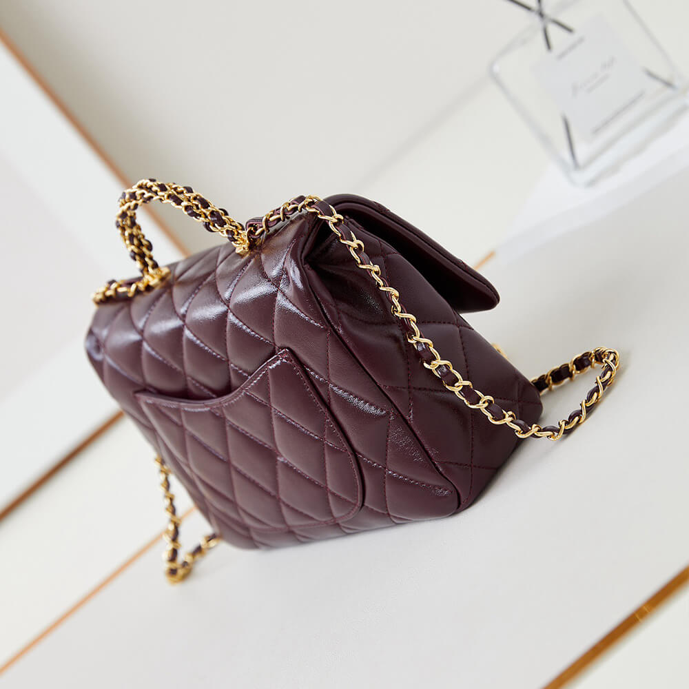CHANEL Flap Bag with Top Handle - Top Club