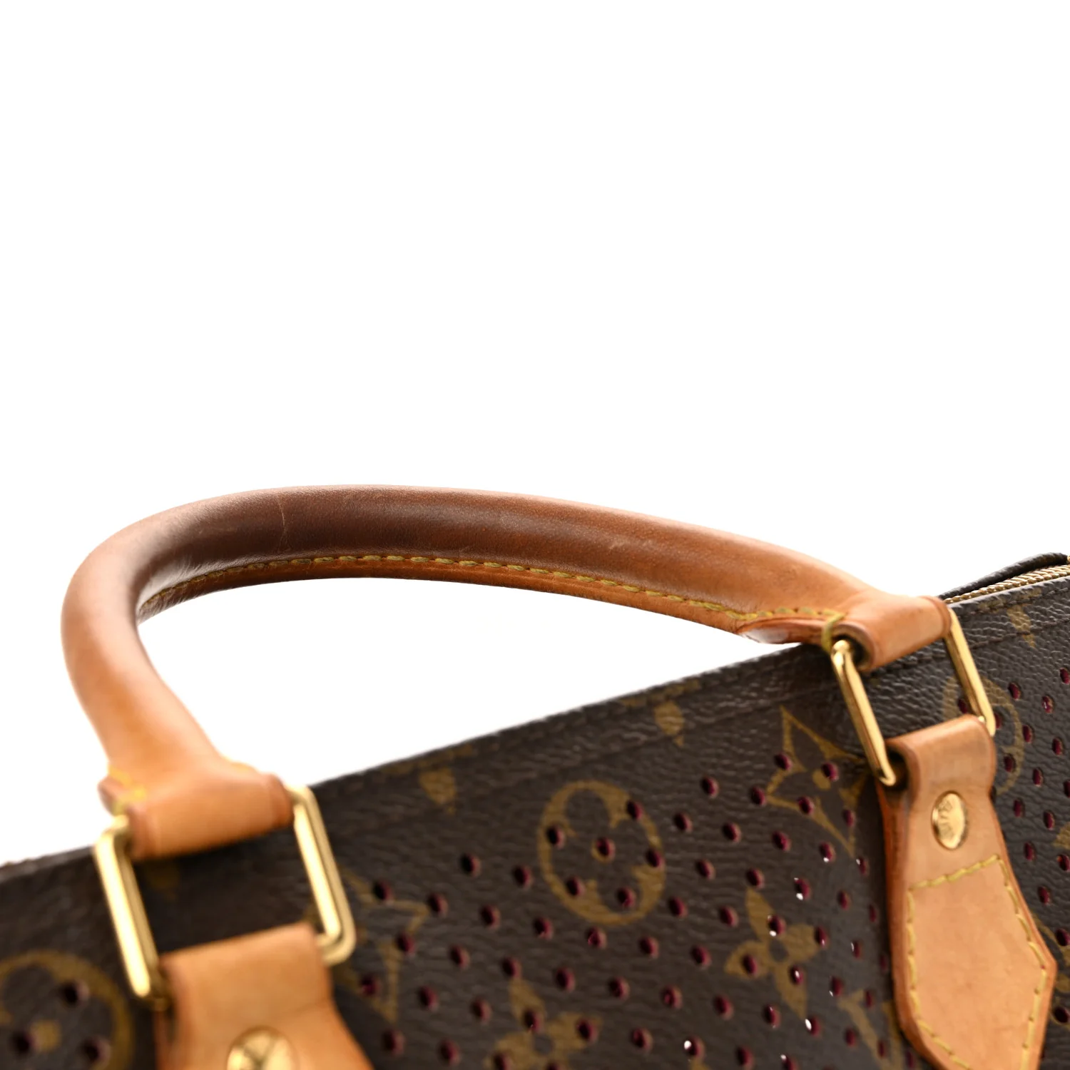 Monogram Perforated Speedy 30 Fuchsia - Top Club