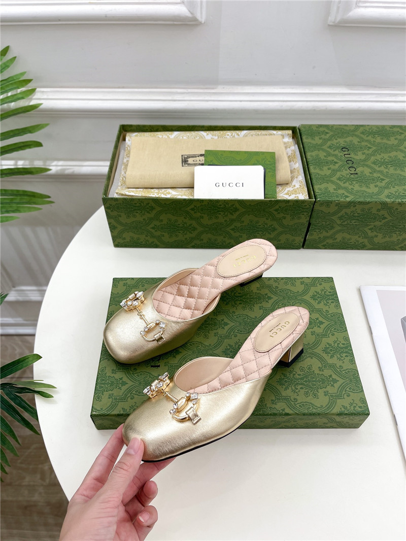 gucci new crystal horsebit mules - Sneaker Replica Workshop