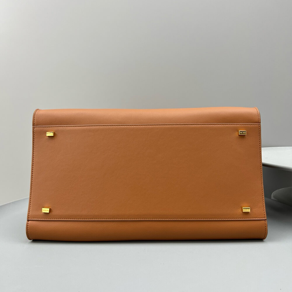 THE ROW  Soft Margaux 15 leather bag(High-end Grade) - Top Club
