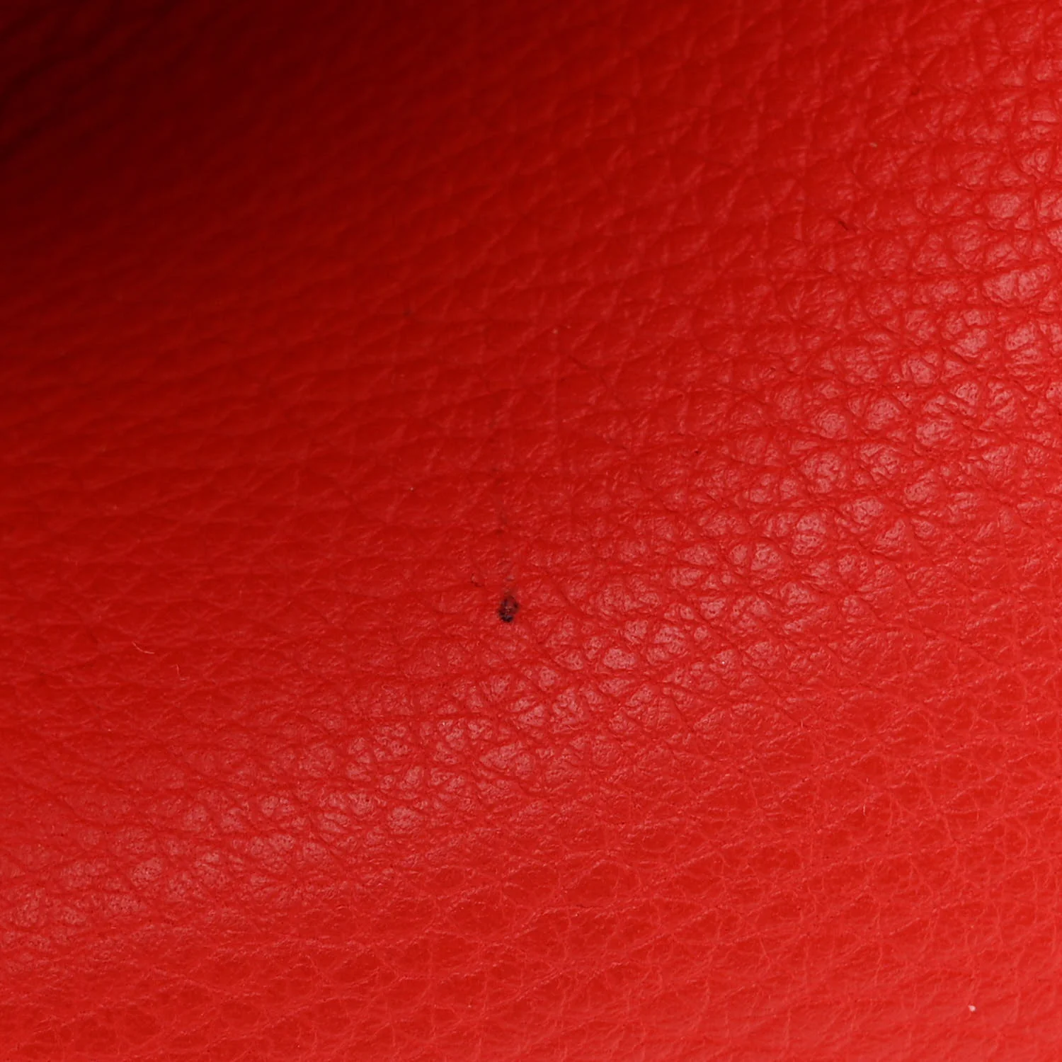 Crisped Calfskin Small Tie Knot Tote Vermillion - Top Club