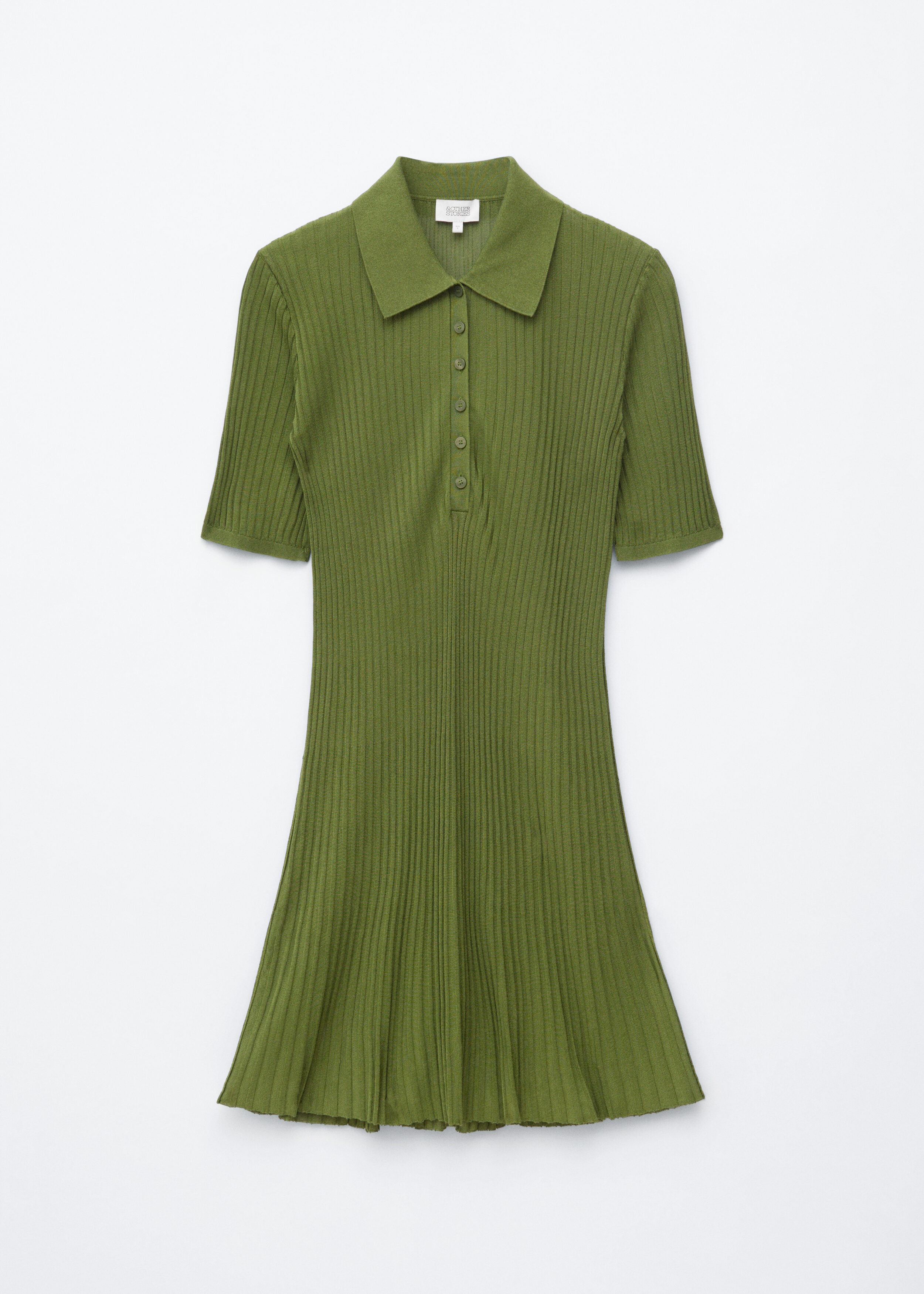 & Other Stories KNITTED MINI DRESS