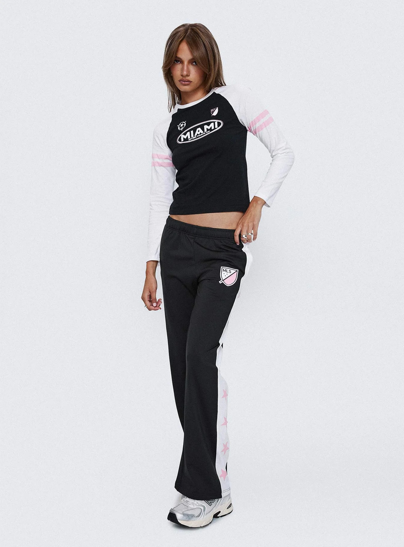 Track Star Pants Black