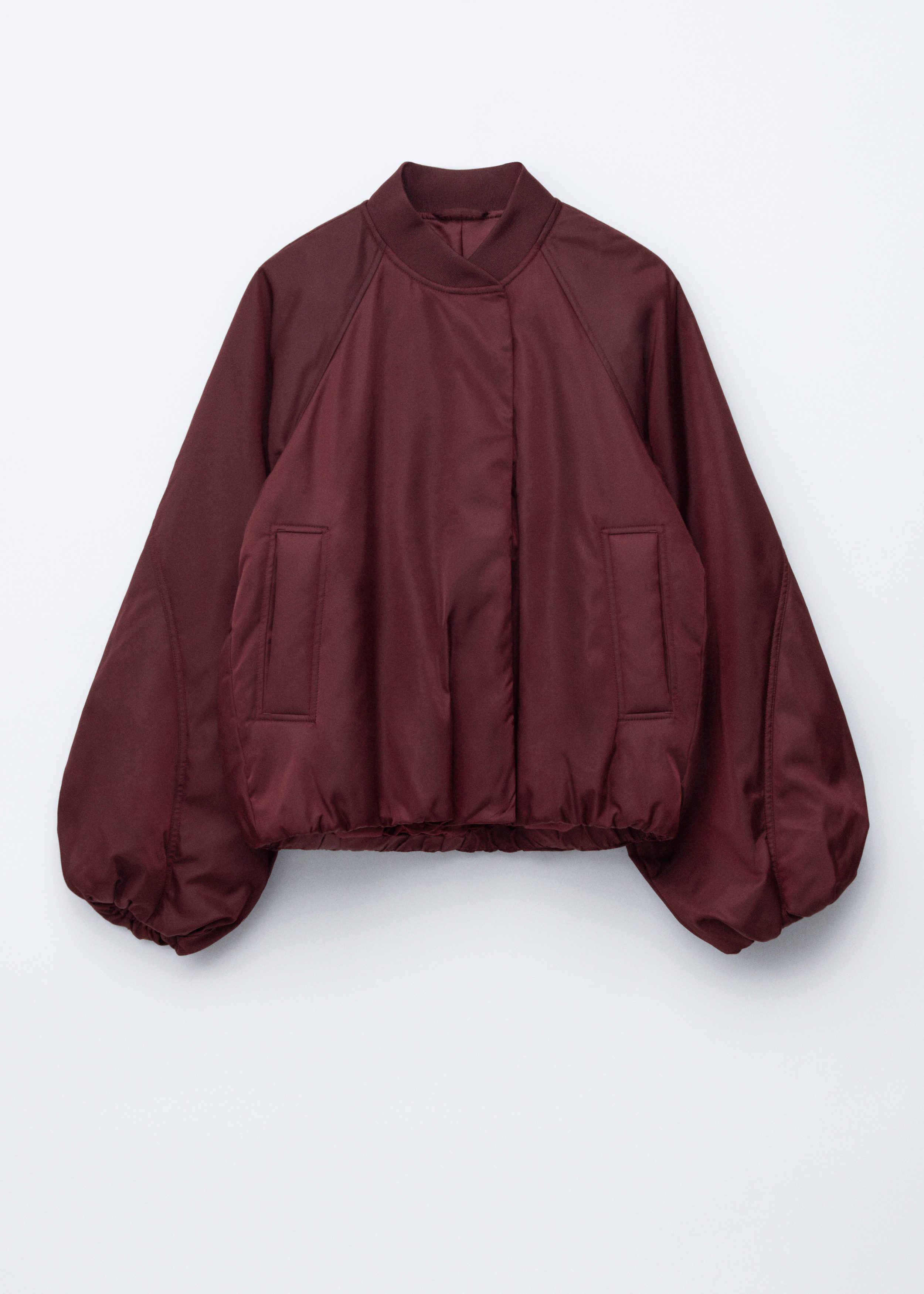& Other Stories VOLUMINOUS-SLEEVE BOMBER JACKET