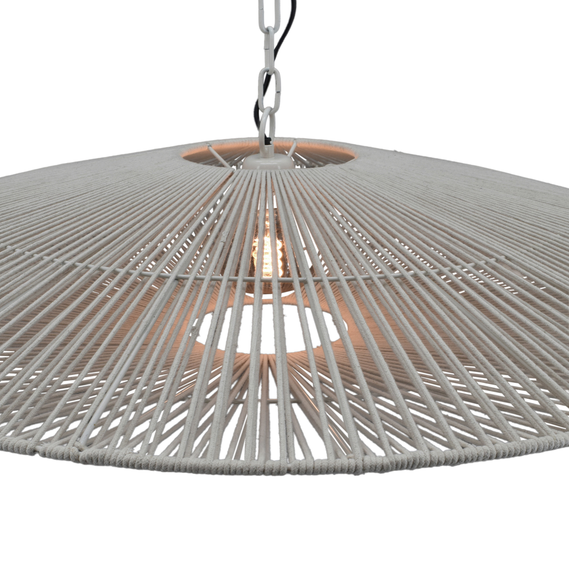 Hanglamp Owen beige XL