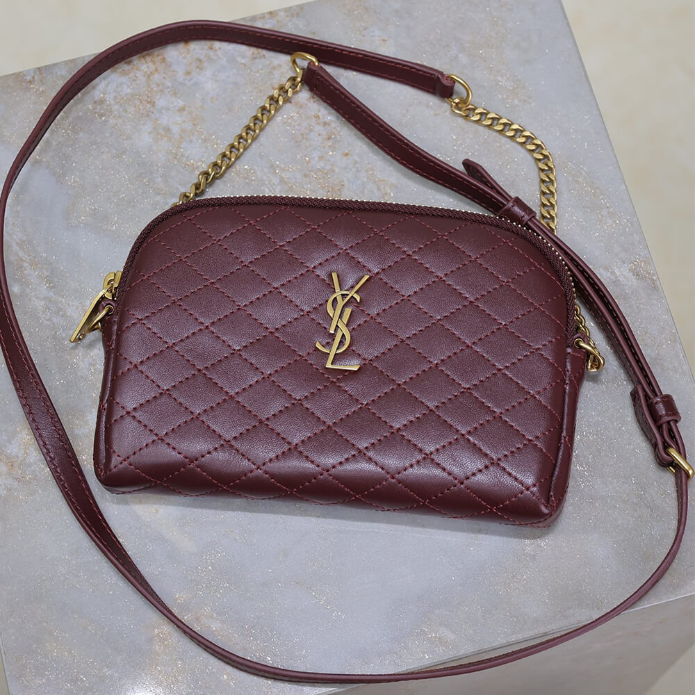 YSL Gaby zipped pouch in quilted lambskin(HIGH-END) - Top Club