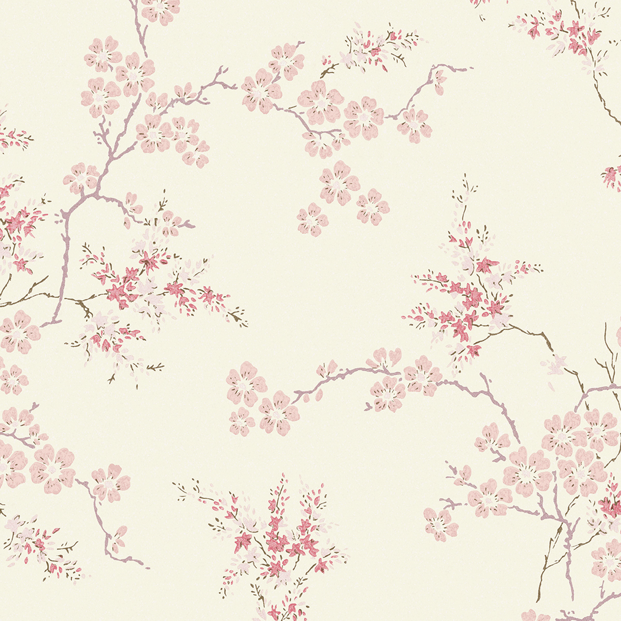 Vliesbehang oriental blossom blush