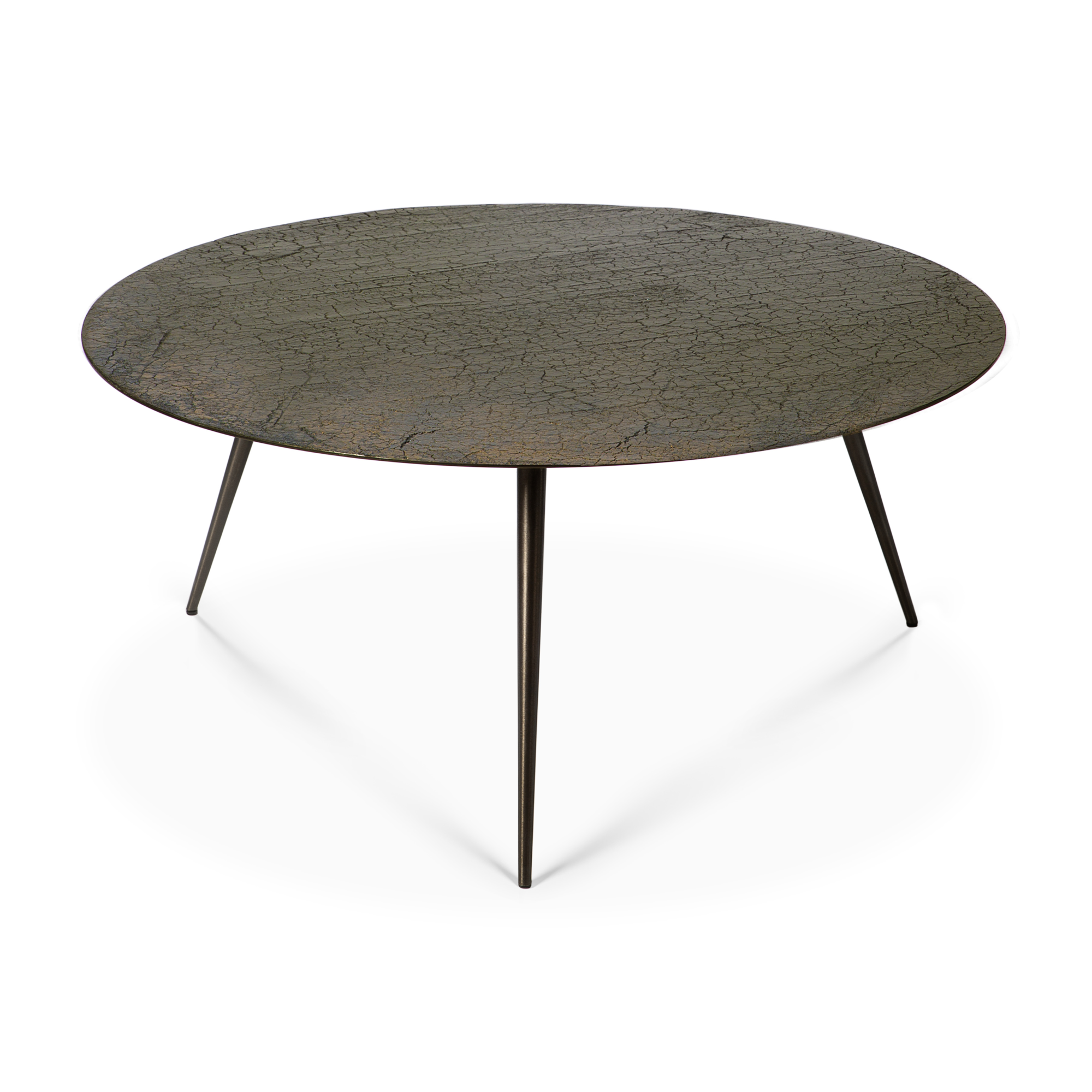 Salontafel Luna whisky Ø80 cm