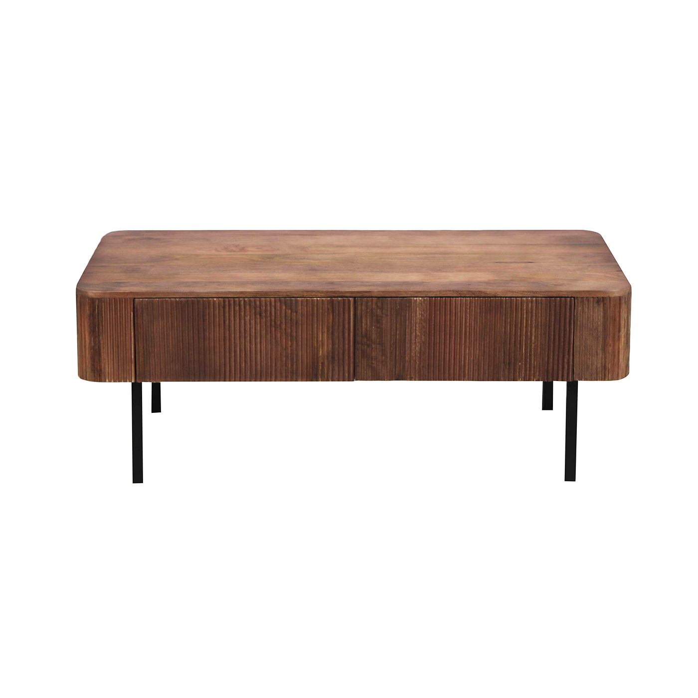 Old Inn wonen salontafel rechthoek walnoot