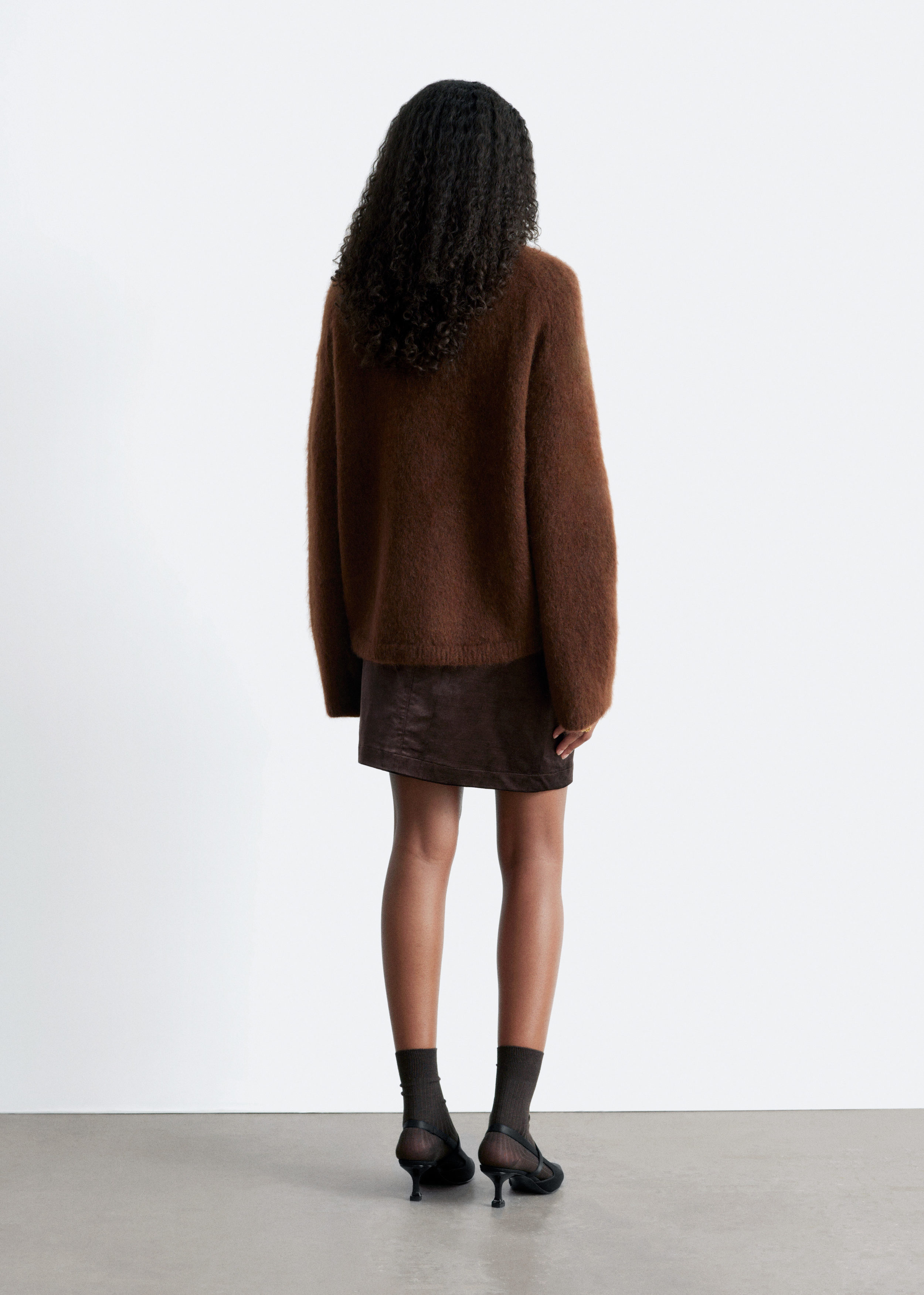 & Other Stories MOHAIR-BLEND JUMPER