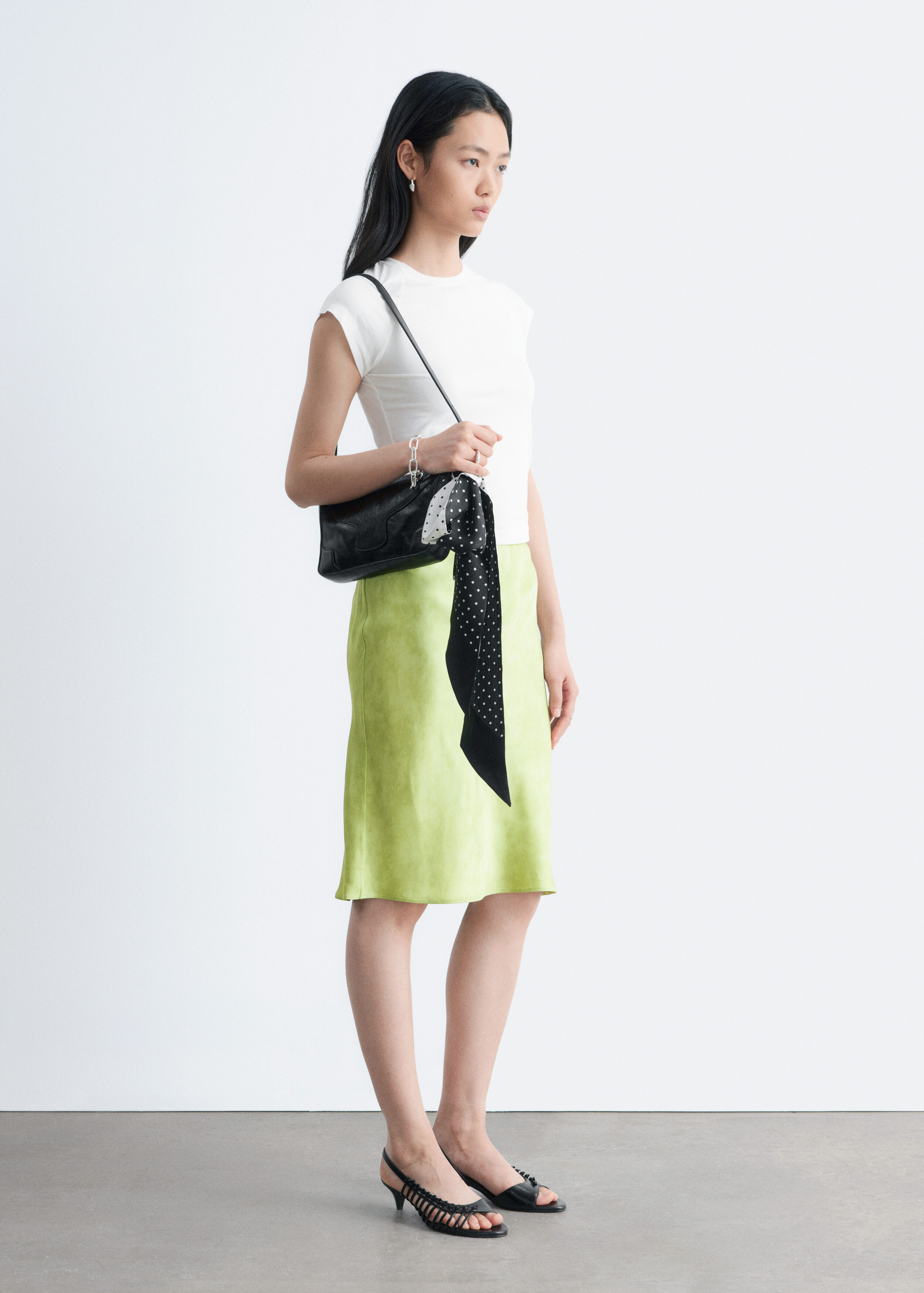 & Other Stories FITTED JERSEY T-SHIRT