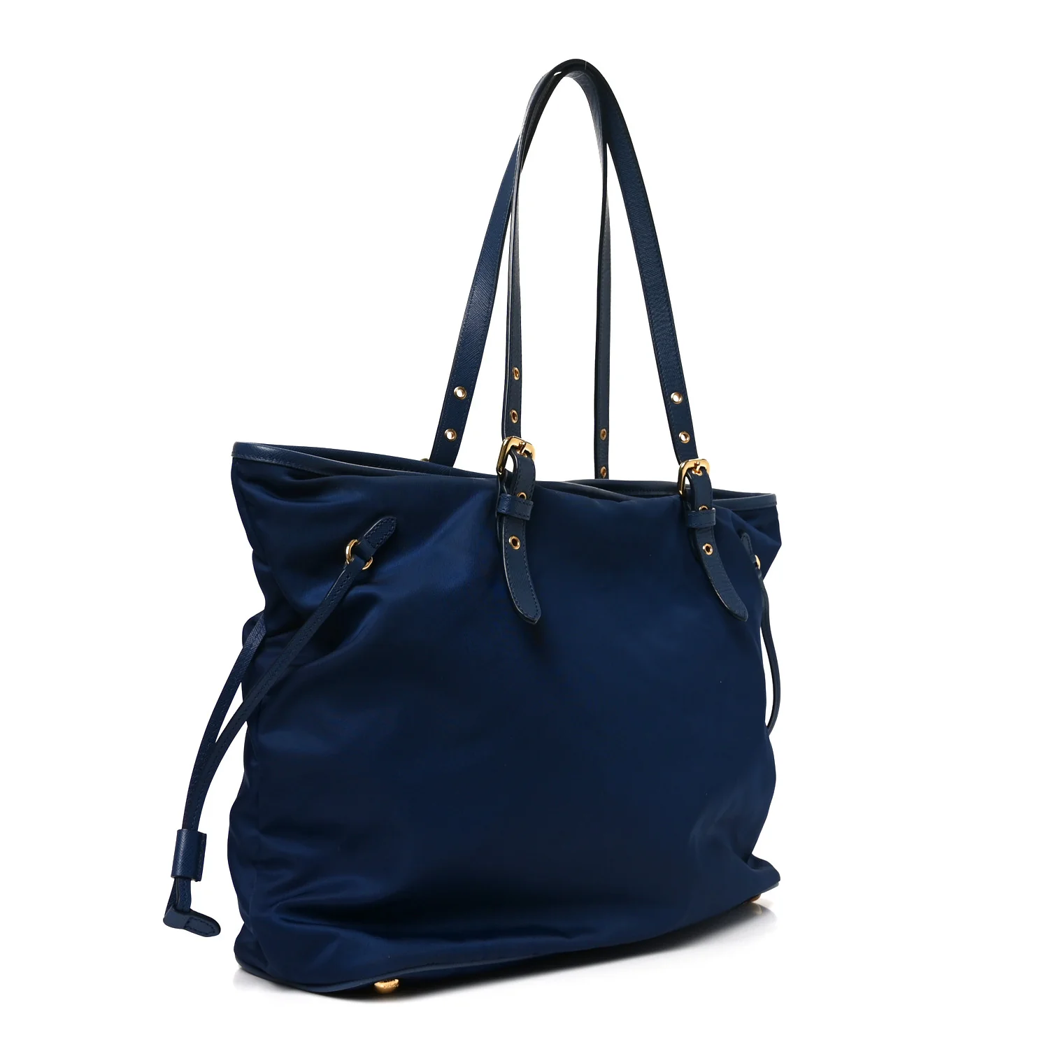 Tessuto Nylon Saffiano Tote Baltico - Top Club