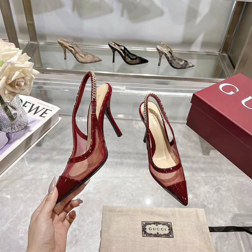 Gucci Signoria slingback pump - Top Club