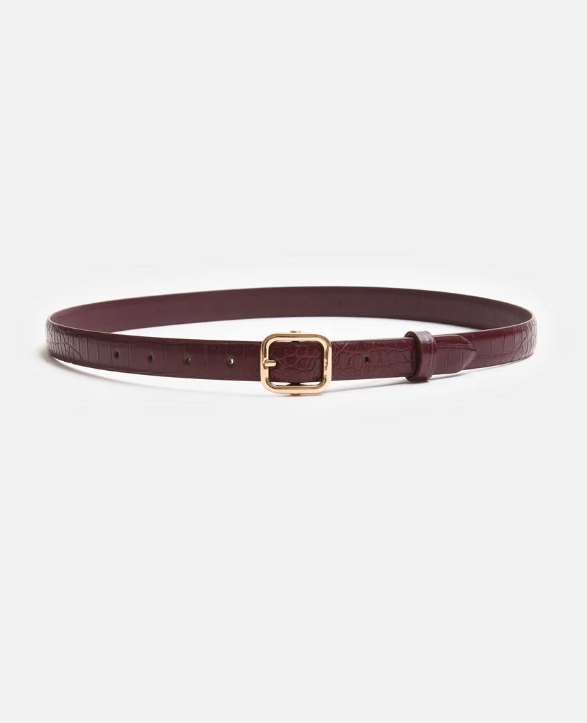 Pimkie Ceinture effet croco