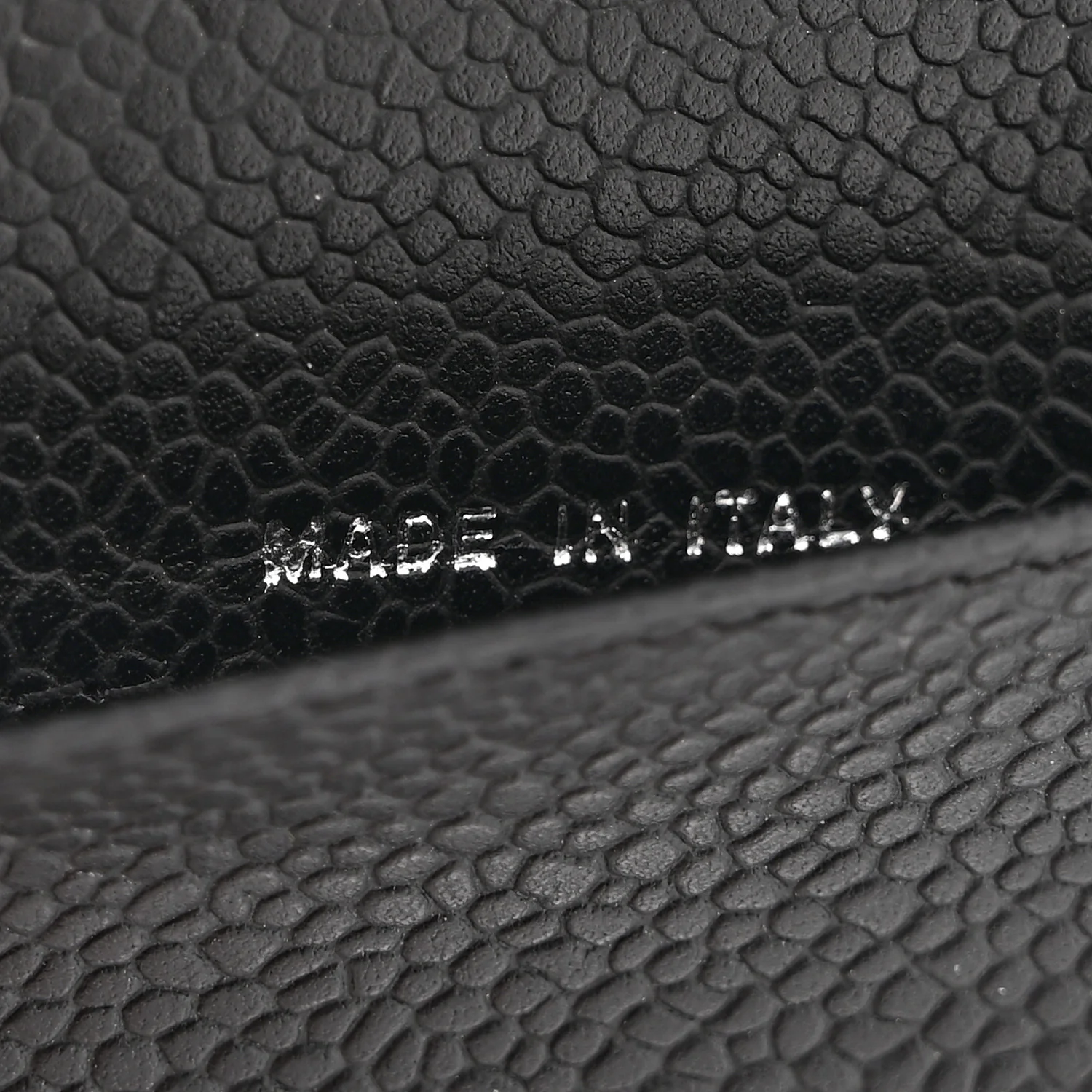 Caviar Quilted Agenda Cover Black - Top Club