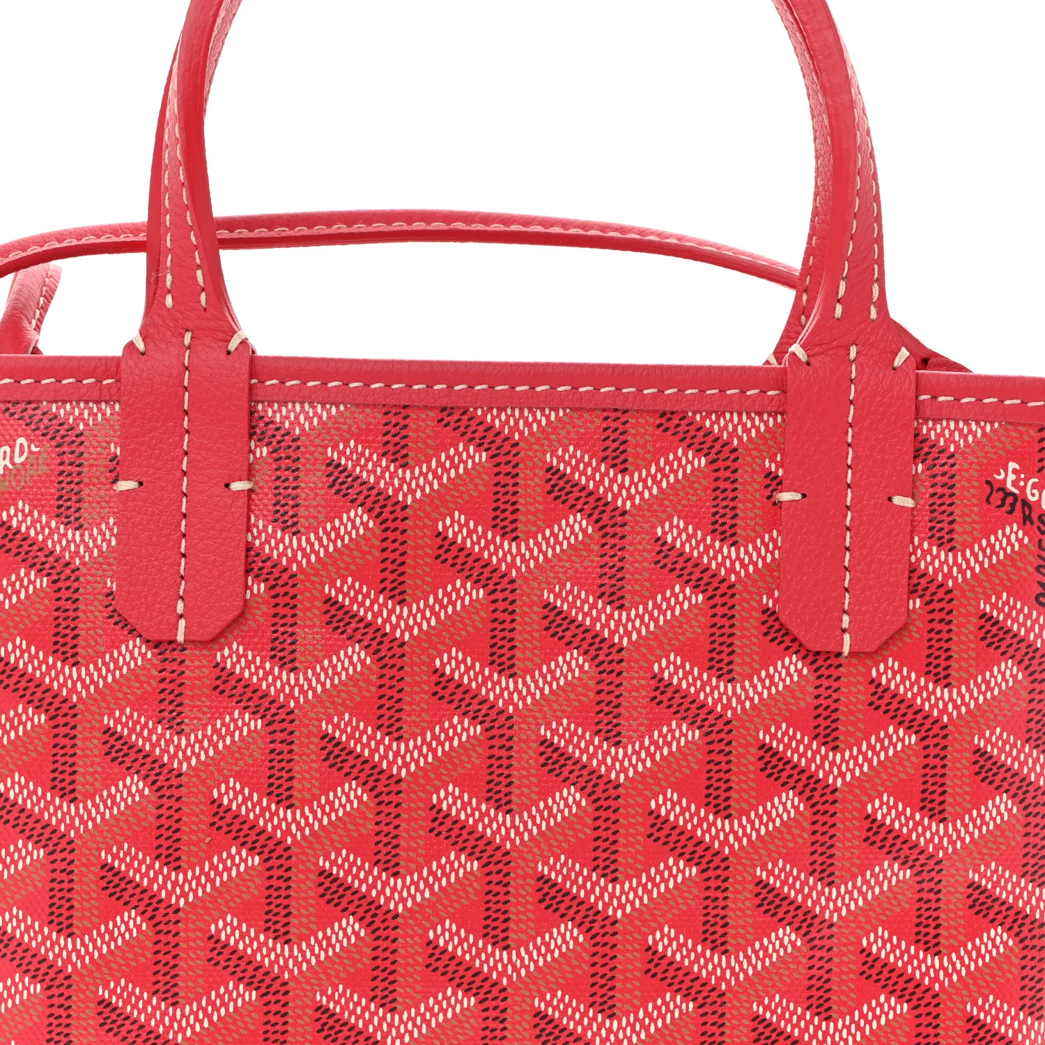 Goyardine Le Jardin Poitiers Tote PM Fuchsia - Top Club