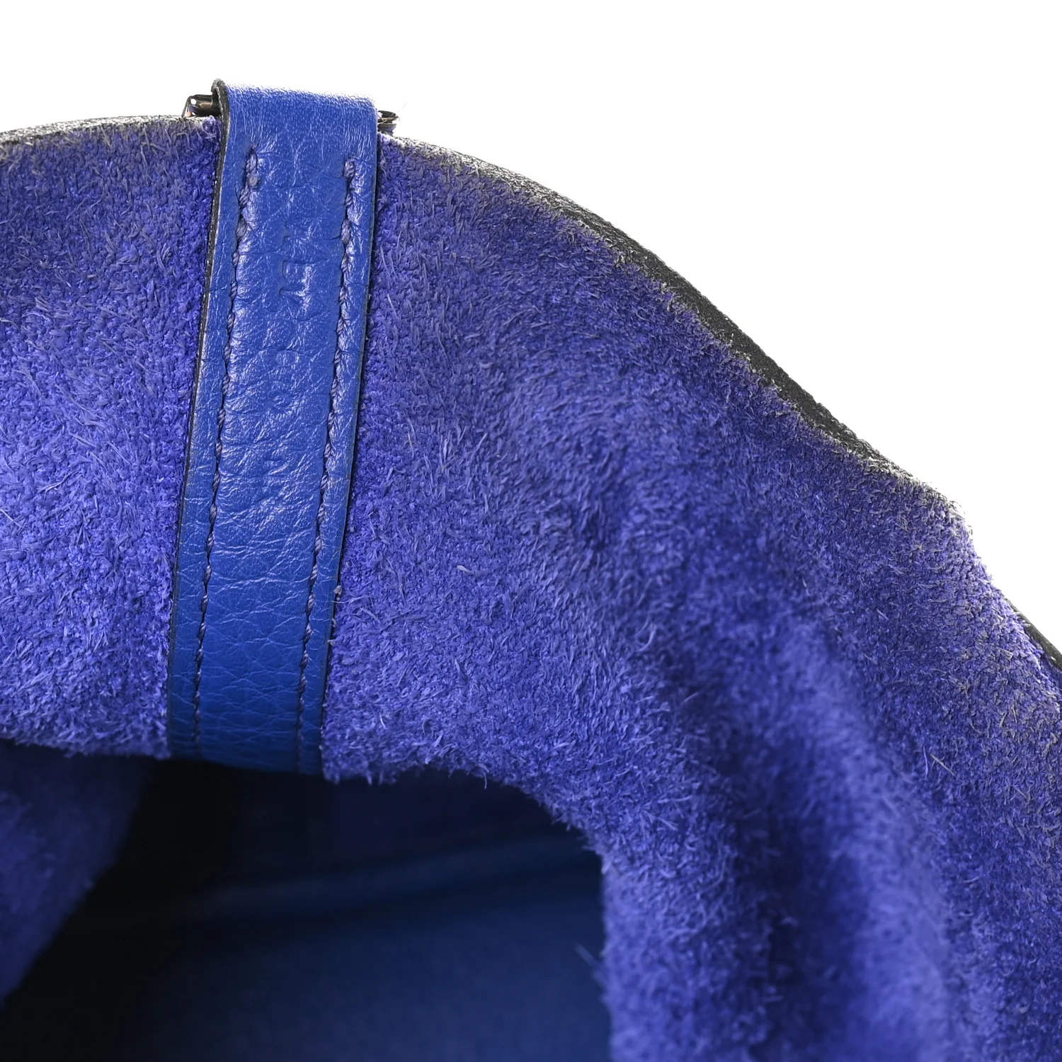Taurillon Clemence Picotin Lock 22 MM Bleu Electrique - Top Club