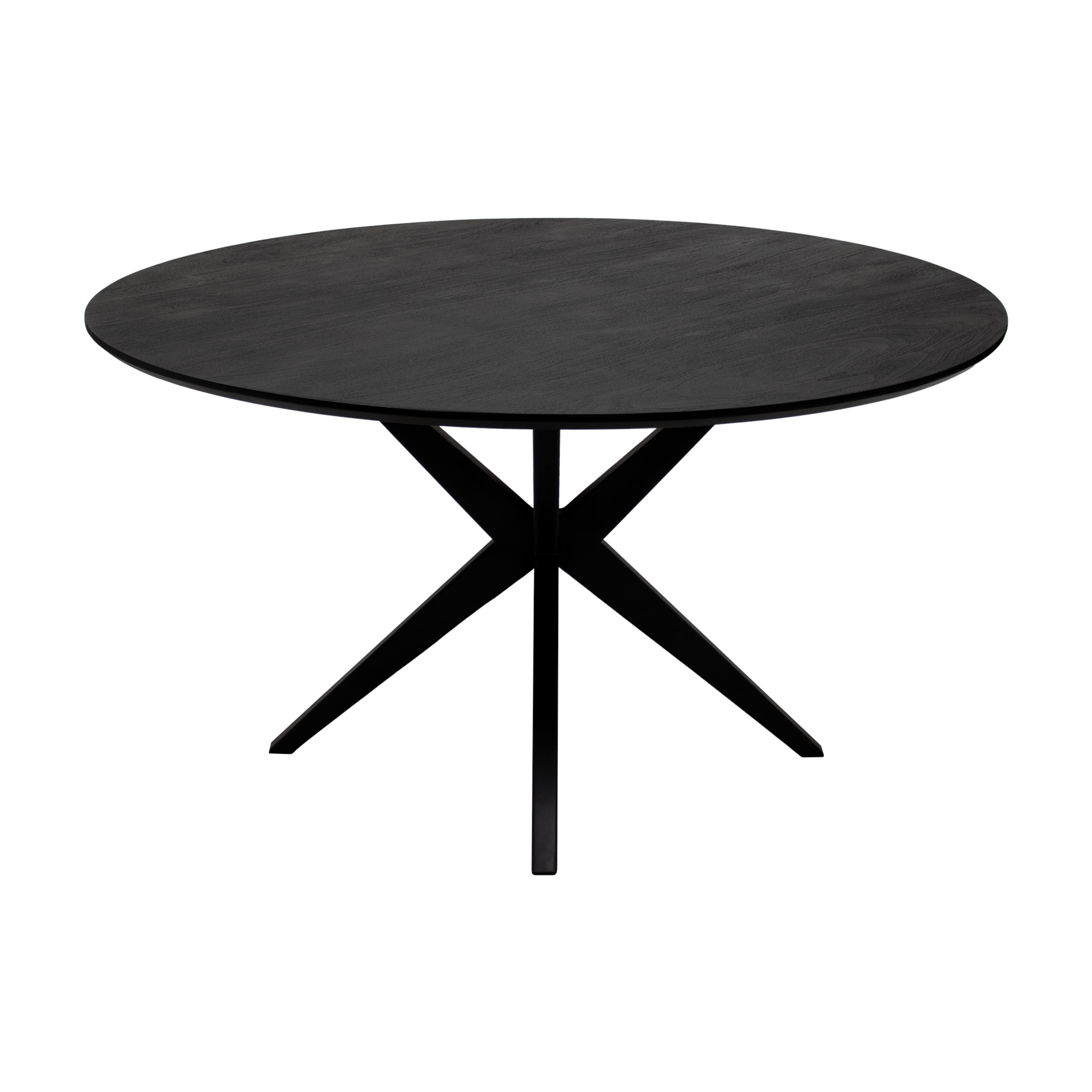 Kick tafel Havard - rond 140cm zwart