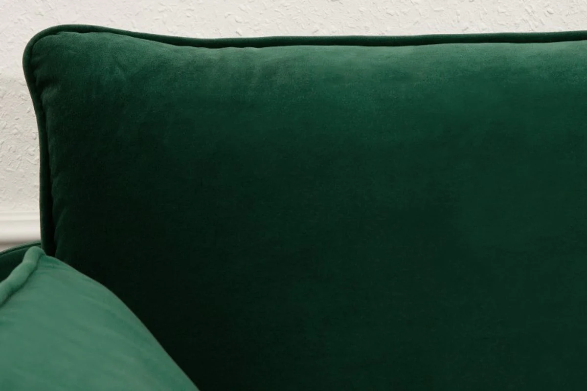Designer living room sofa green 210 x 85 x H. 90 cm - designer furniture