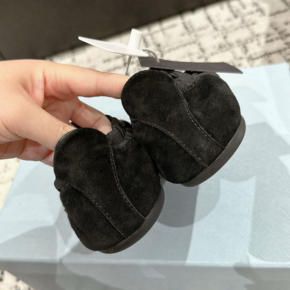 PRADA Collapse Re-Nylon and suede sneakers - Top Club