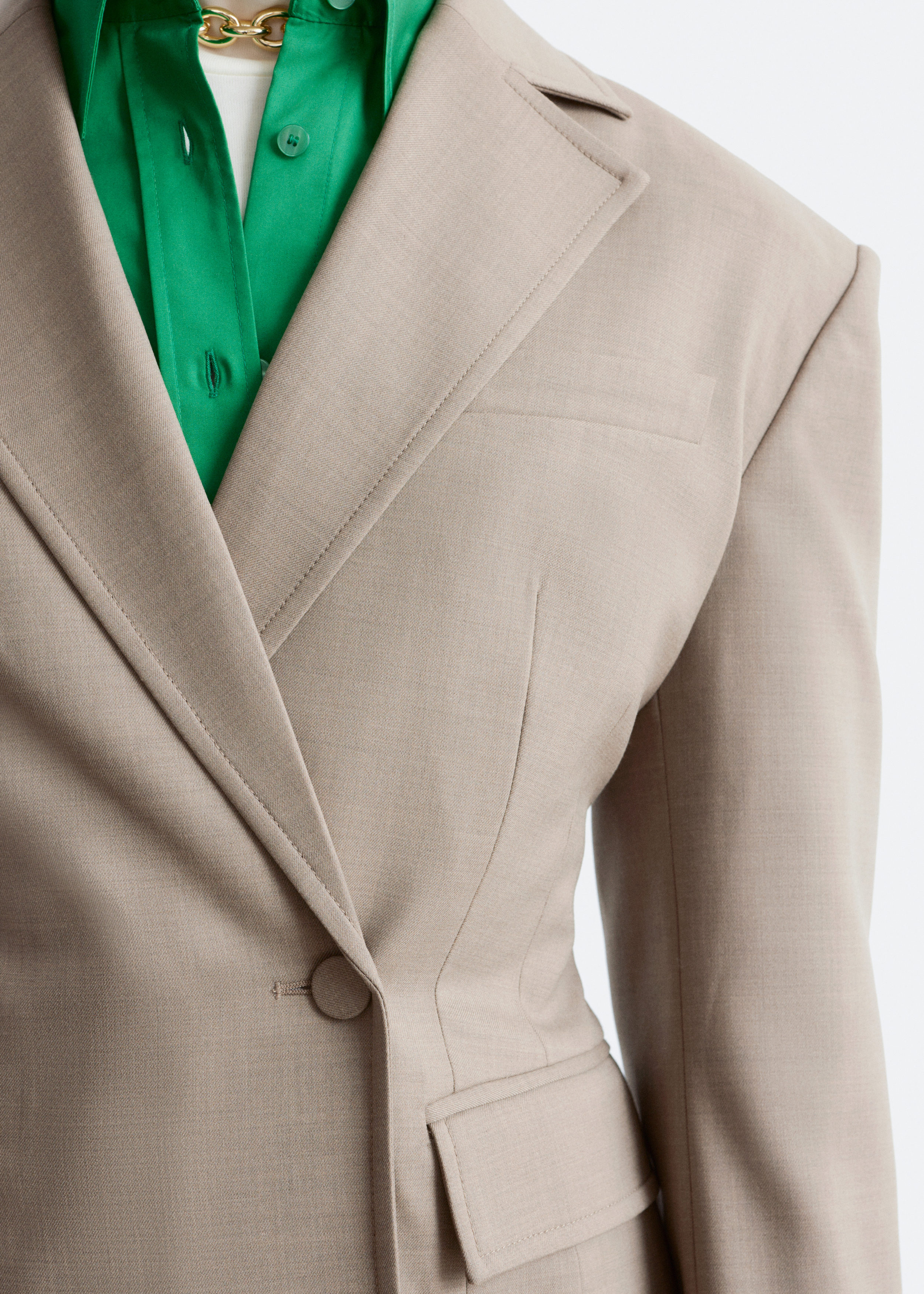 & Other Stories TAPERED WOOL BLAZER